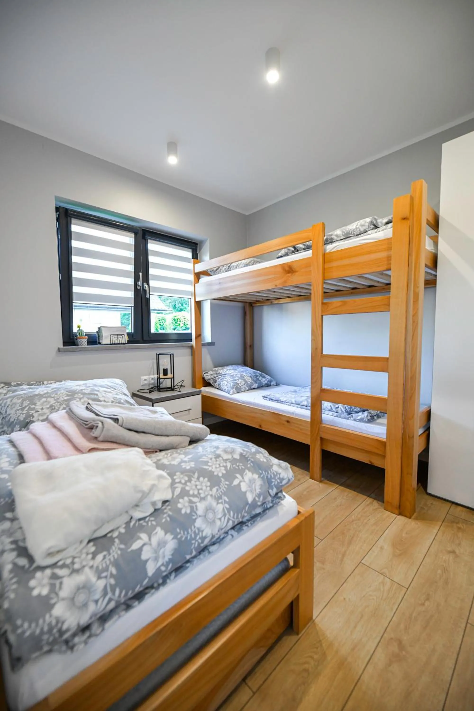 Bed in Domki Pod Skarpą Zator