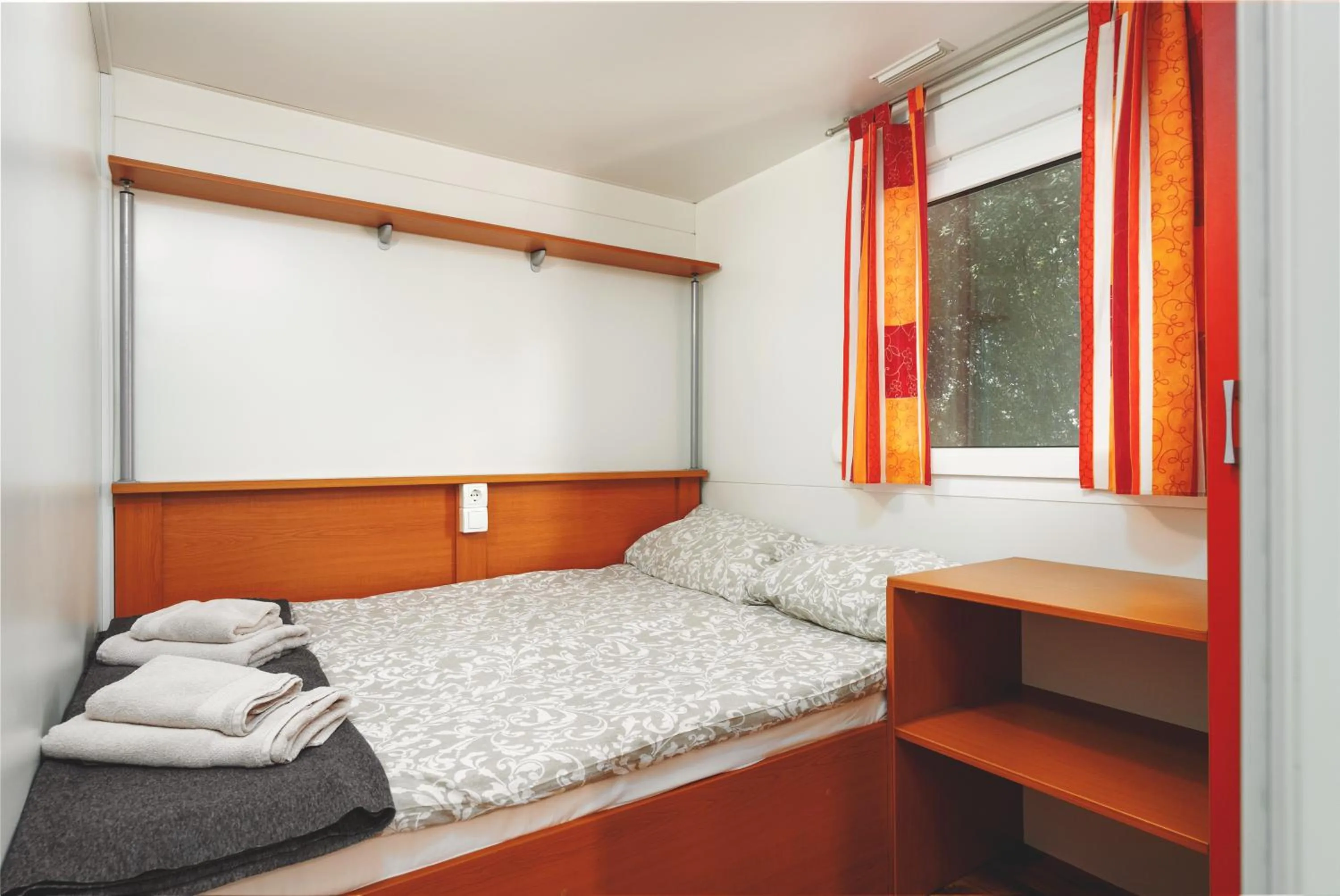 Bedroom, Bed in Camping Resort Tina Vrsar
