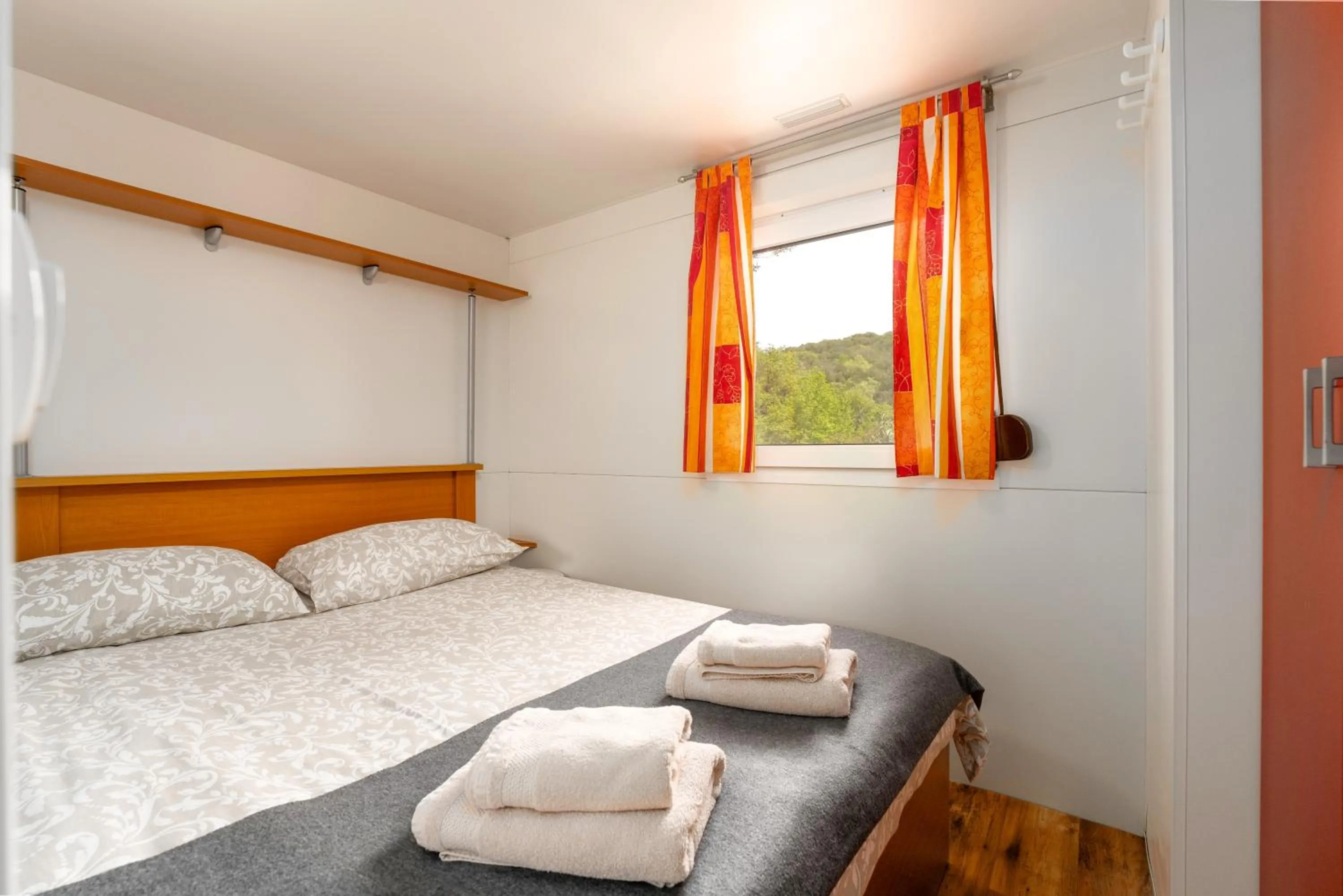 Bedroom, Bed in Camping Resort Tina Vrsar