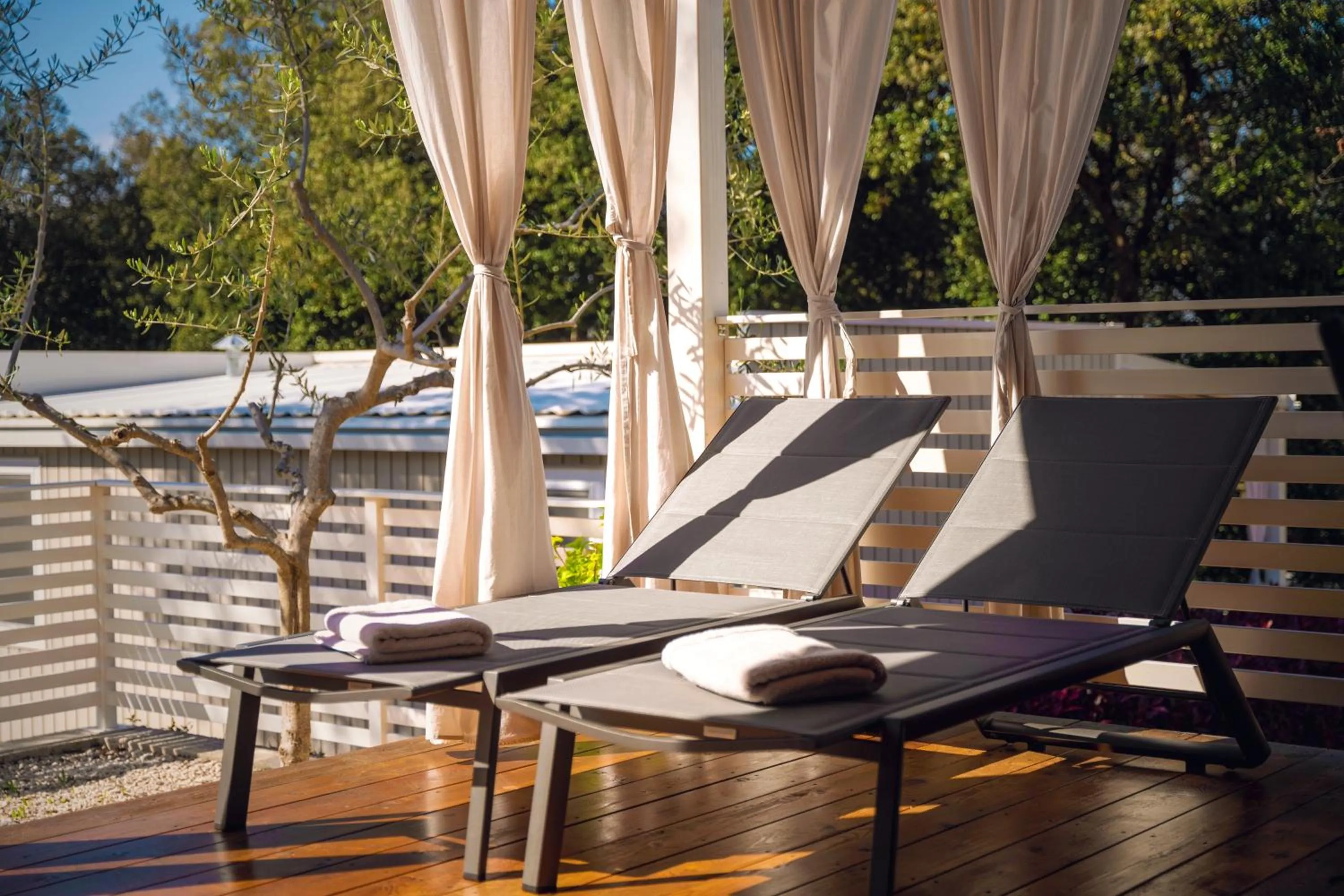 sunbed in Camping Resort Tina Vrsar