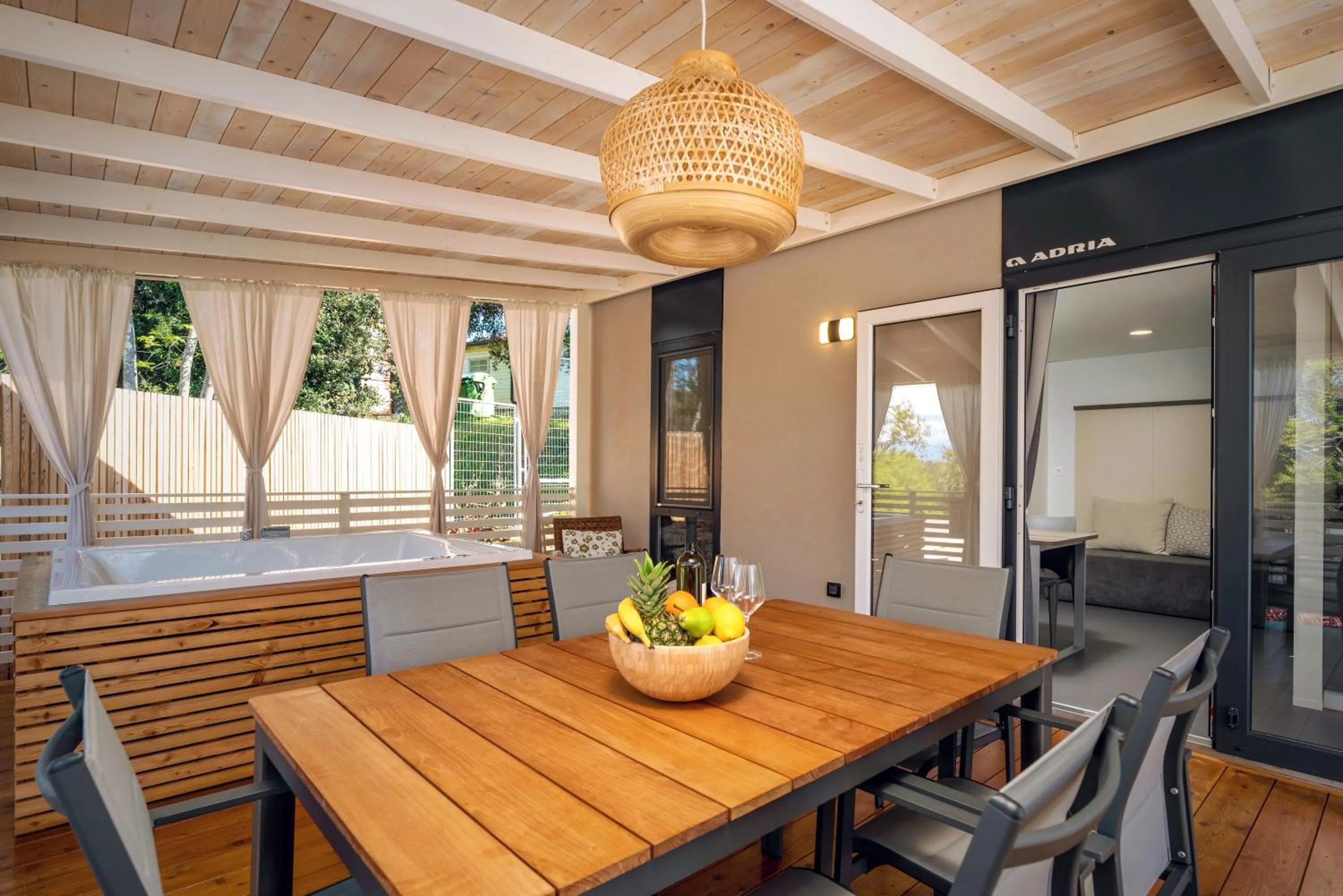 Seating area in Camping Resort Tina Vrsar