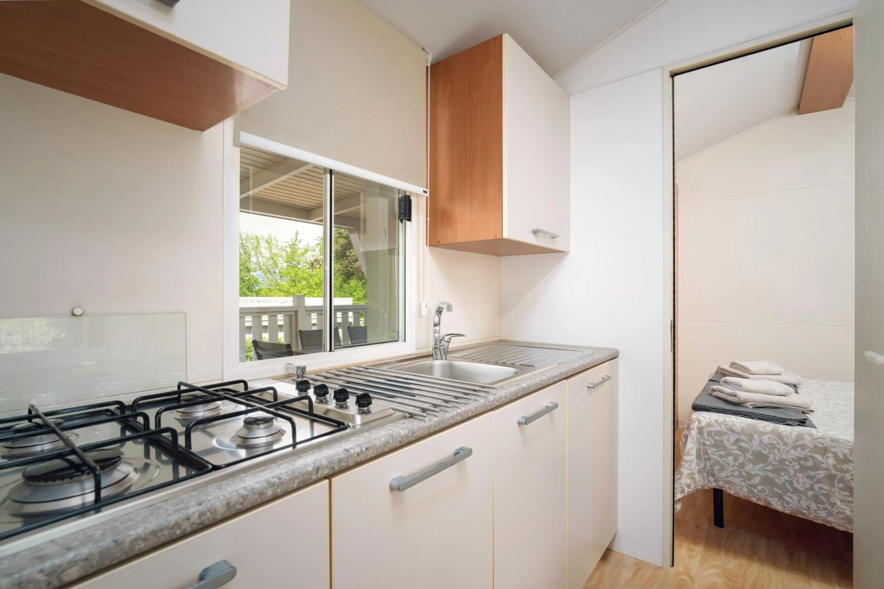 kitchen in Camping Resort Tina Vrsar