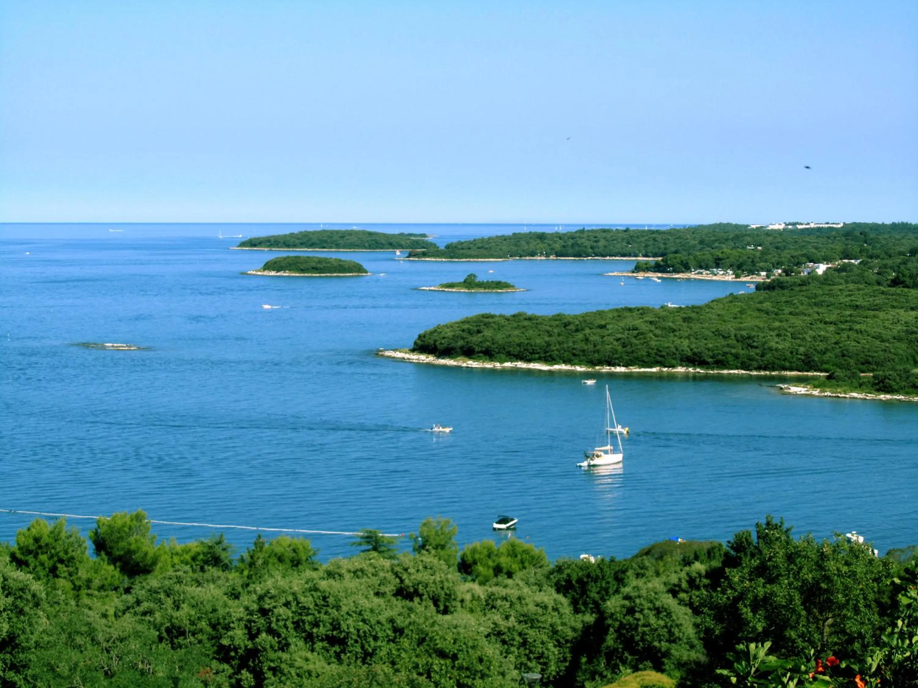 Bird's eye view in Camping Resort Tina Vrsar