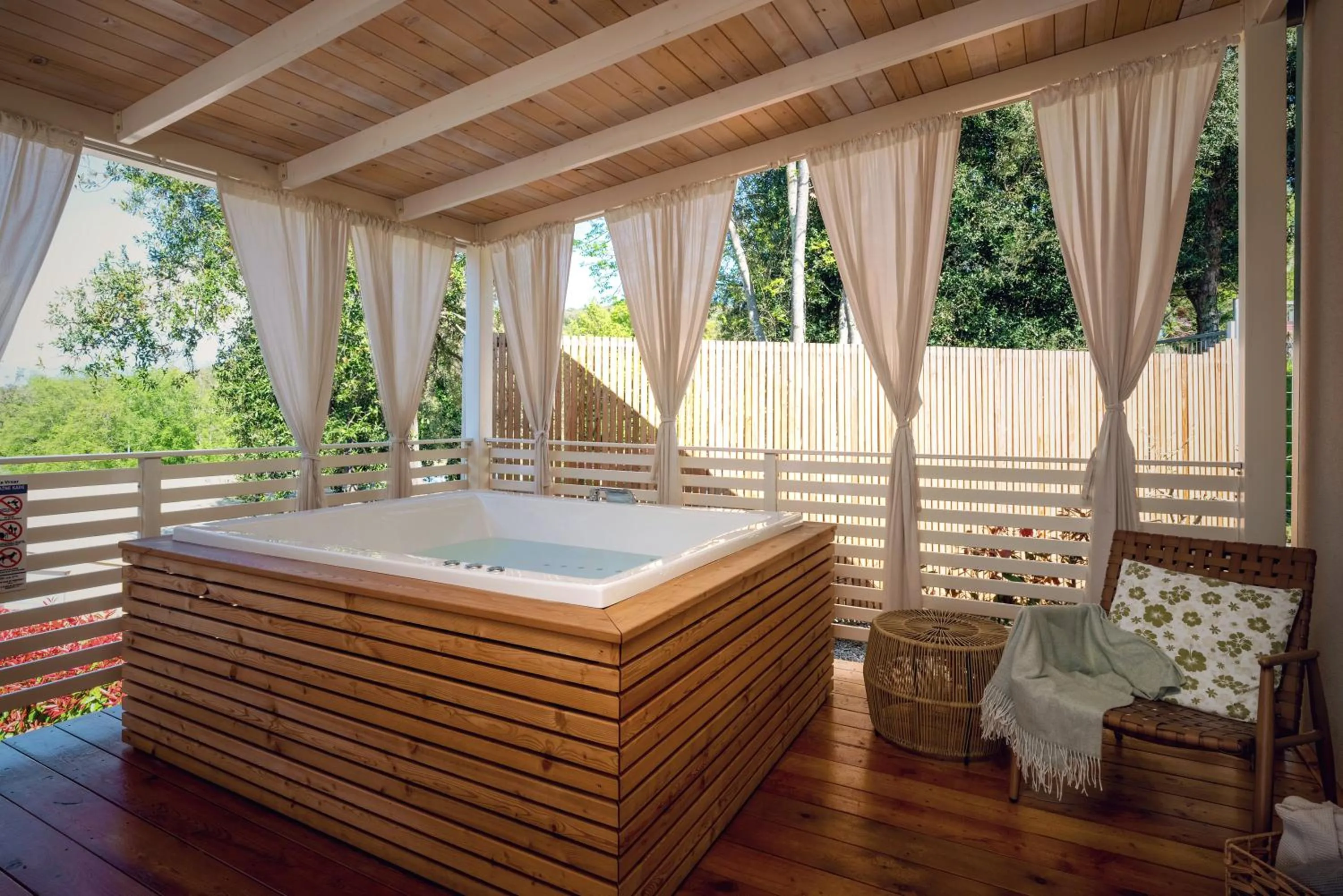 Hot Tub in Camping Resort Tina Vrsar