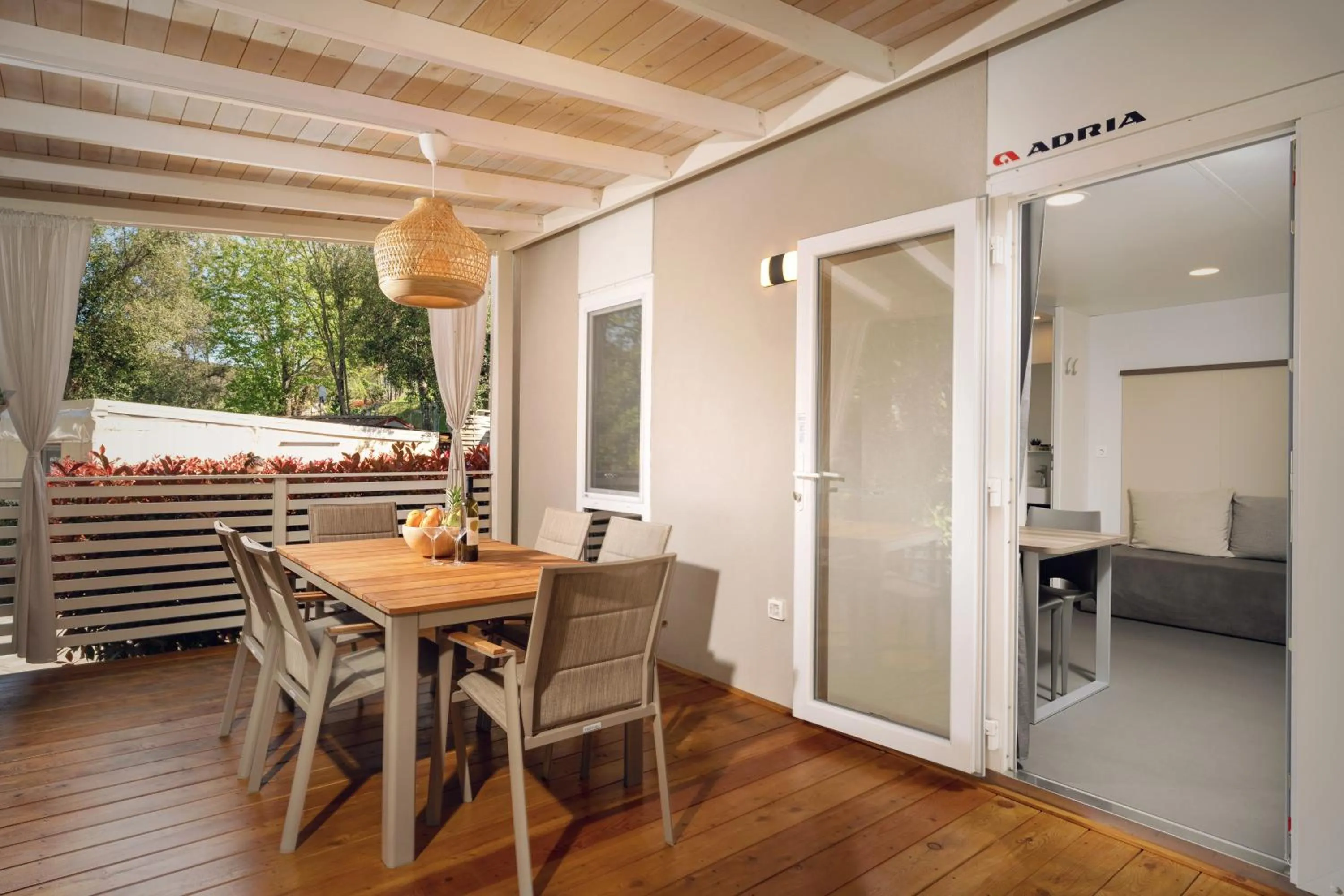 Seating area in Camping Resort Tina Vrsar