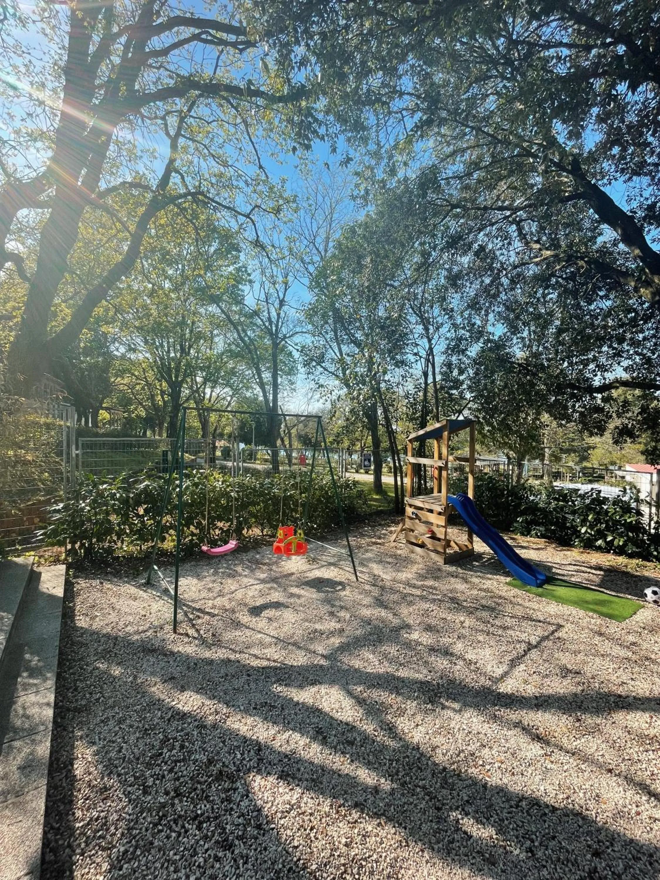 Children play ground in Camping Resort Tina Vrsar