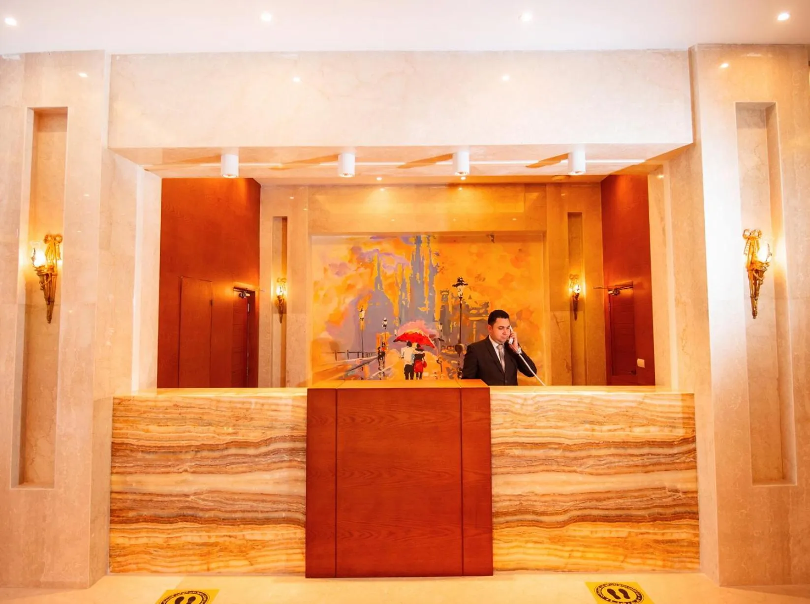 Lobby or reception in Lamar Azur Hotel