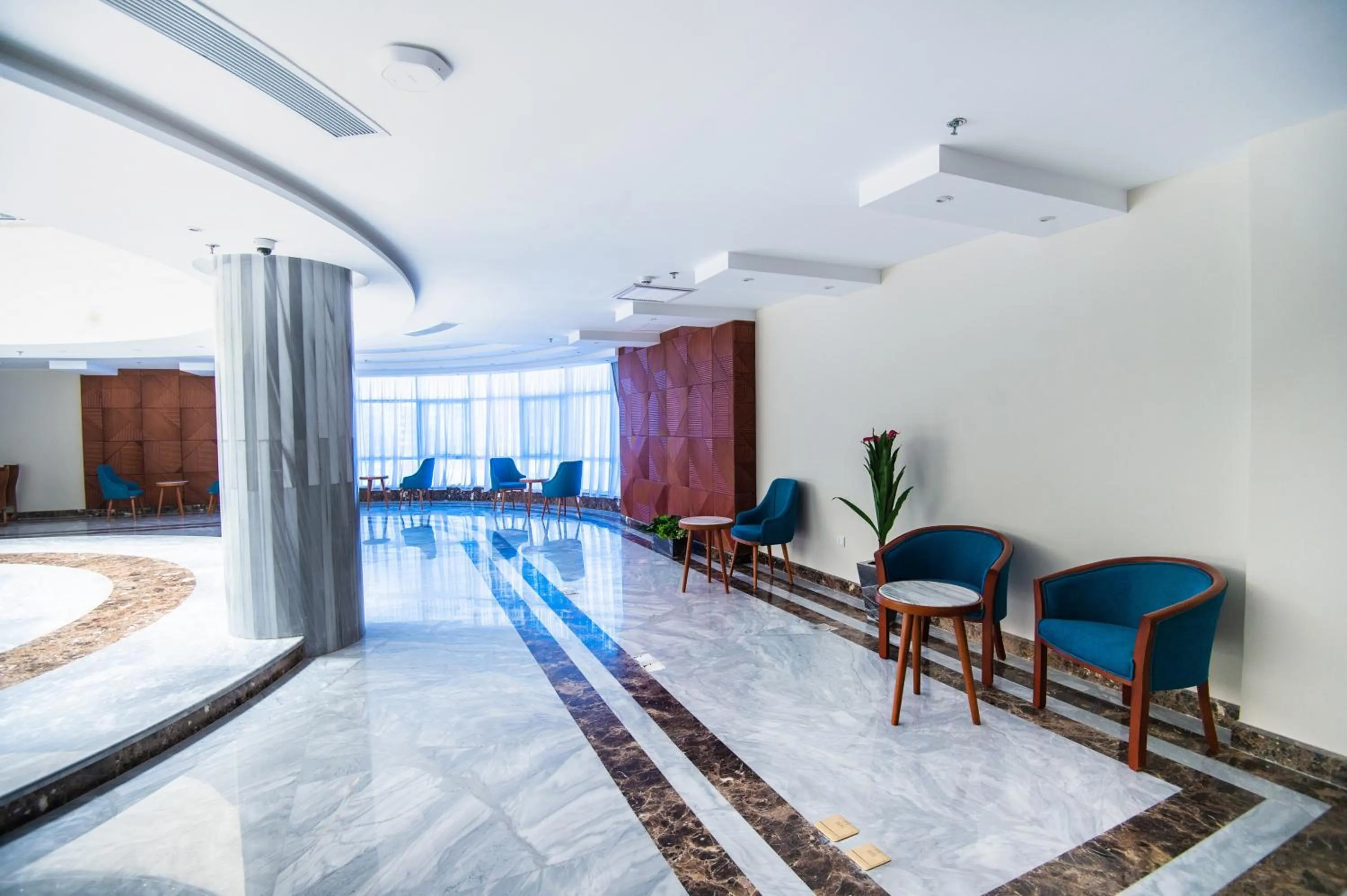 Seating area in Lamar Azur Hotel