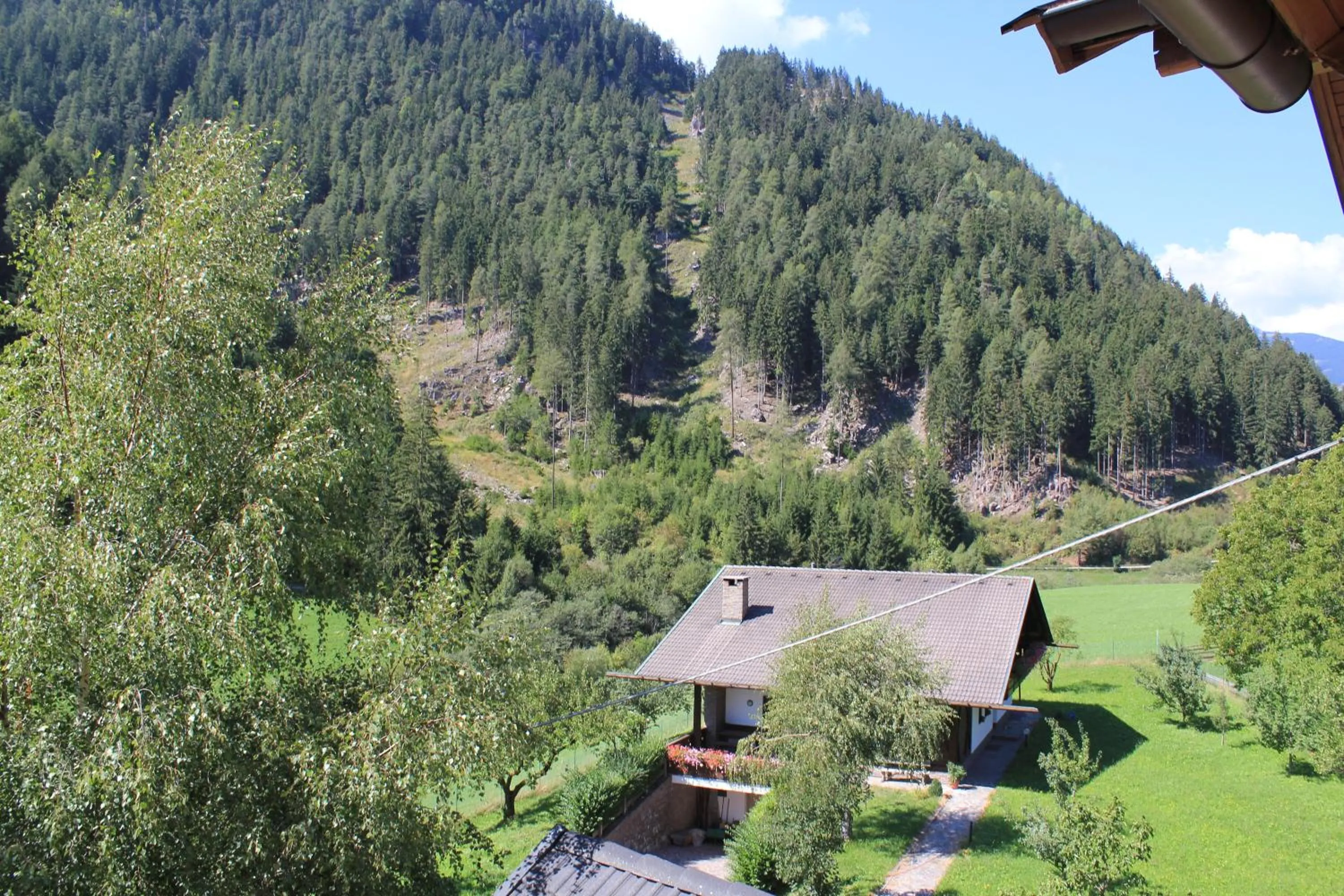 View (from property/room) in Gasthof Bundschen