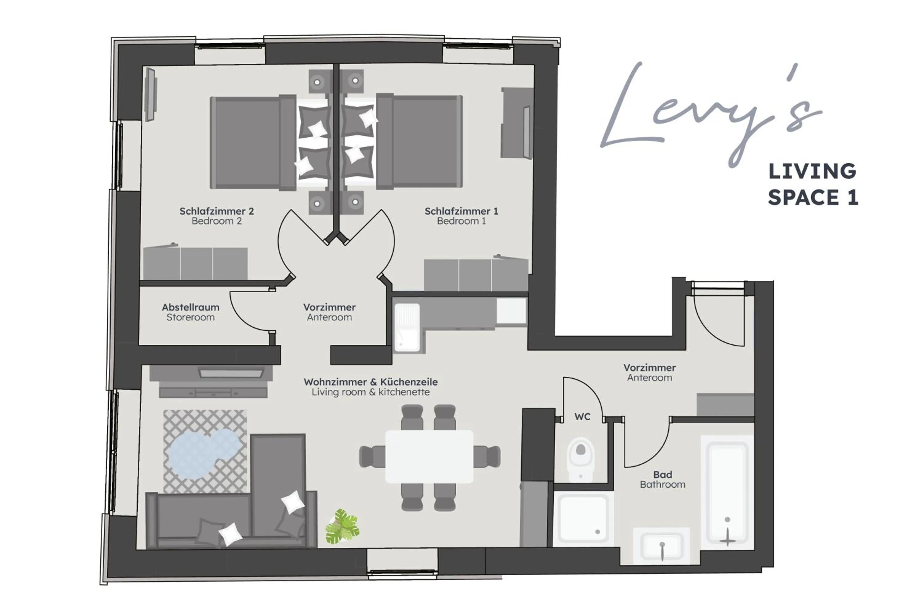 Property building in Levy's Rooms & Breakfast