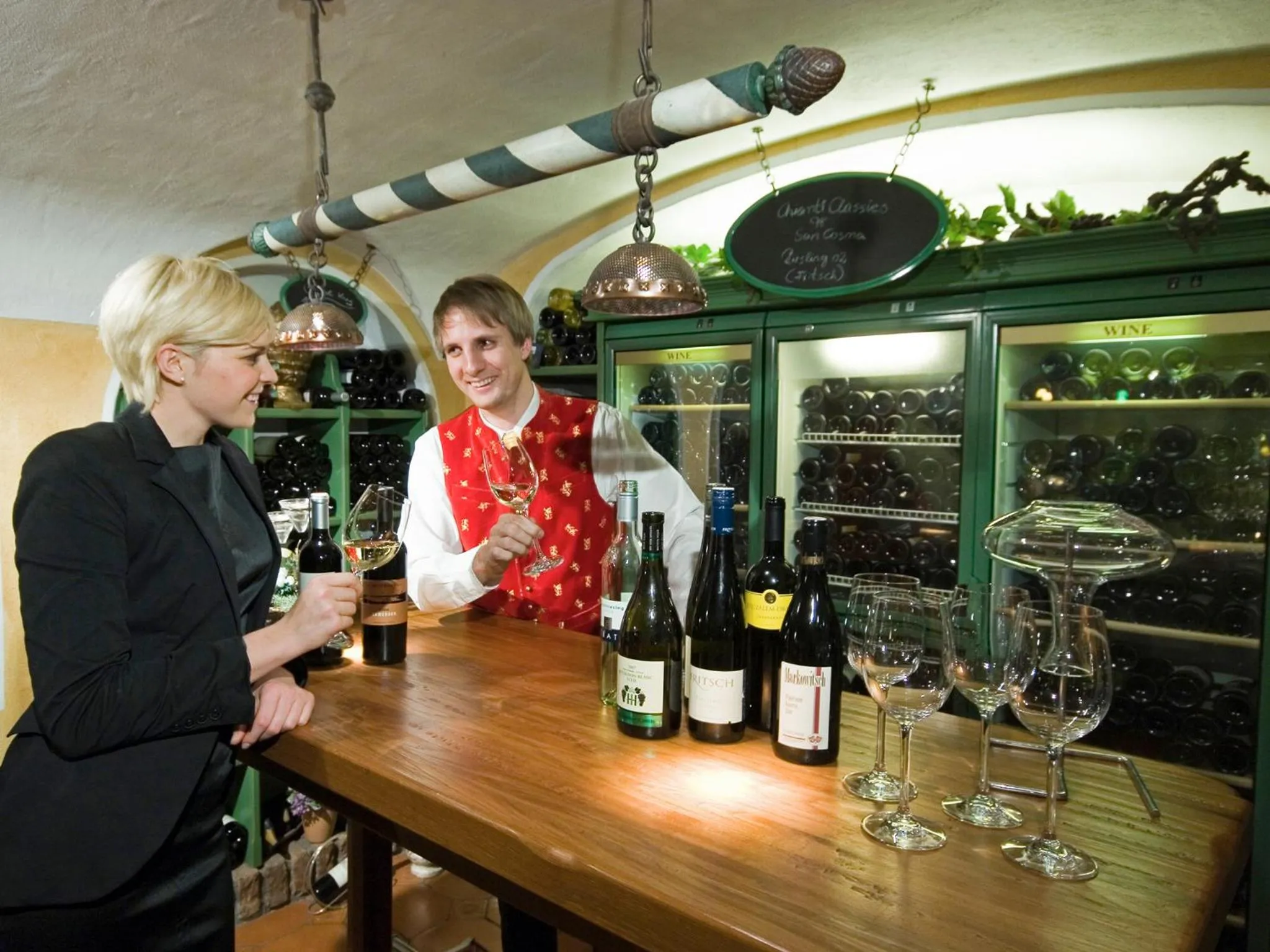 Lounge or bar in Evident Hotel Prägant 4-Superior