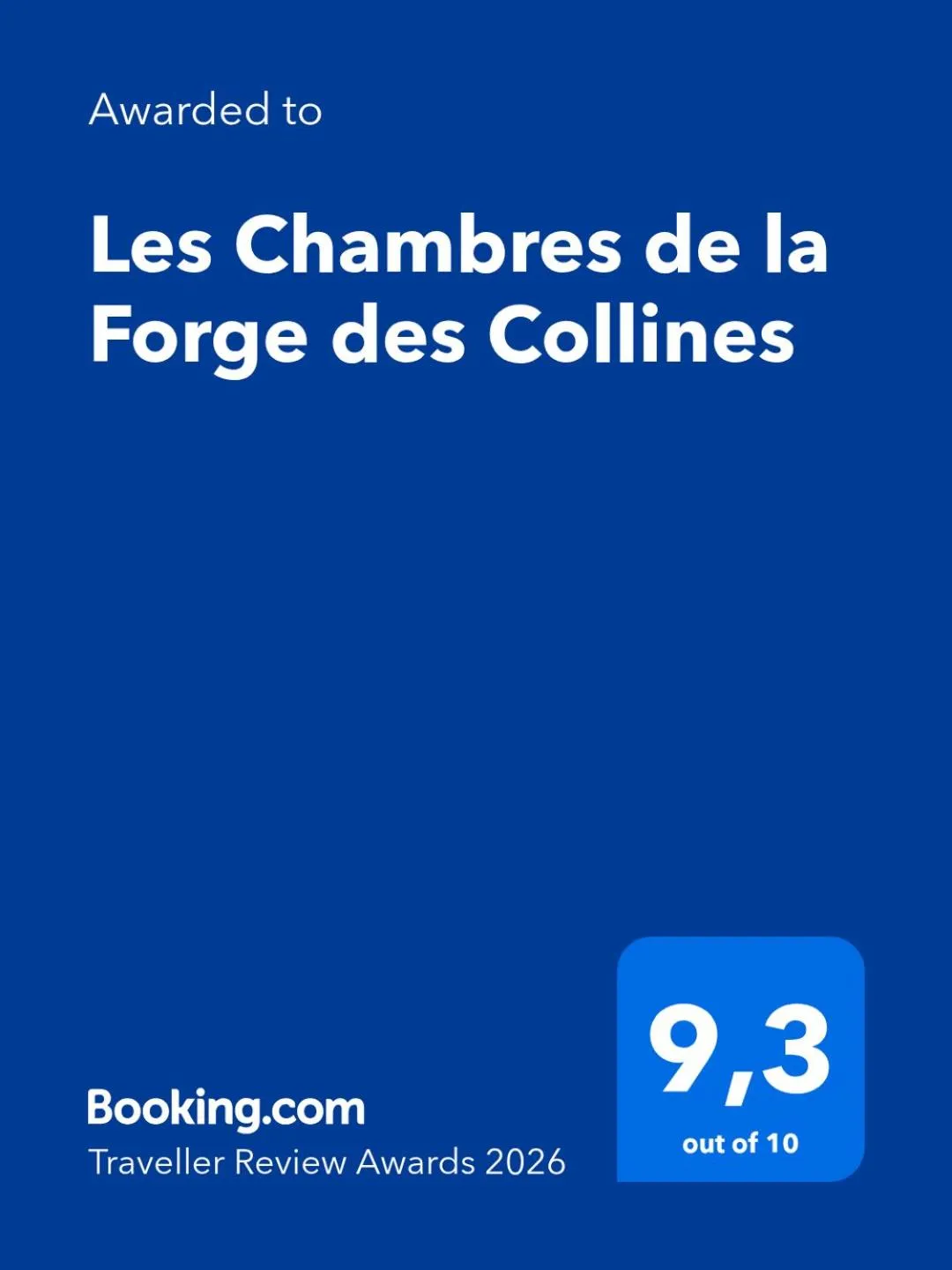 Les Chambres de la Forge des Collines