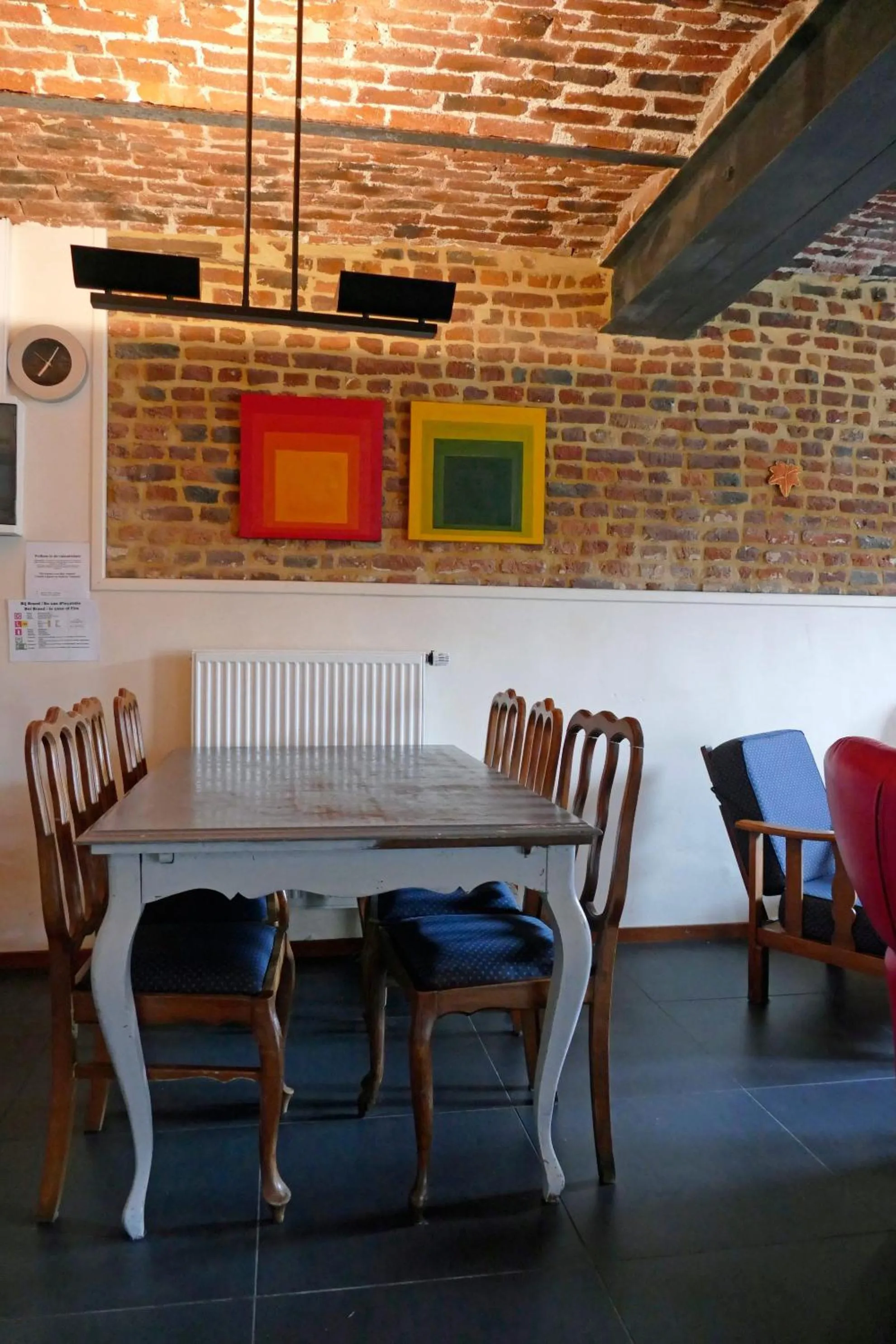 Dining area in Apartments Cour d'Aix
