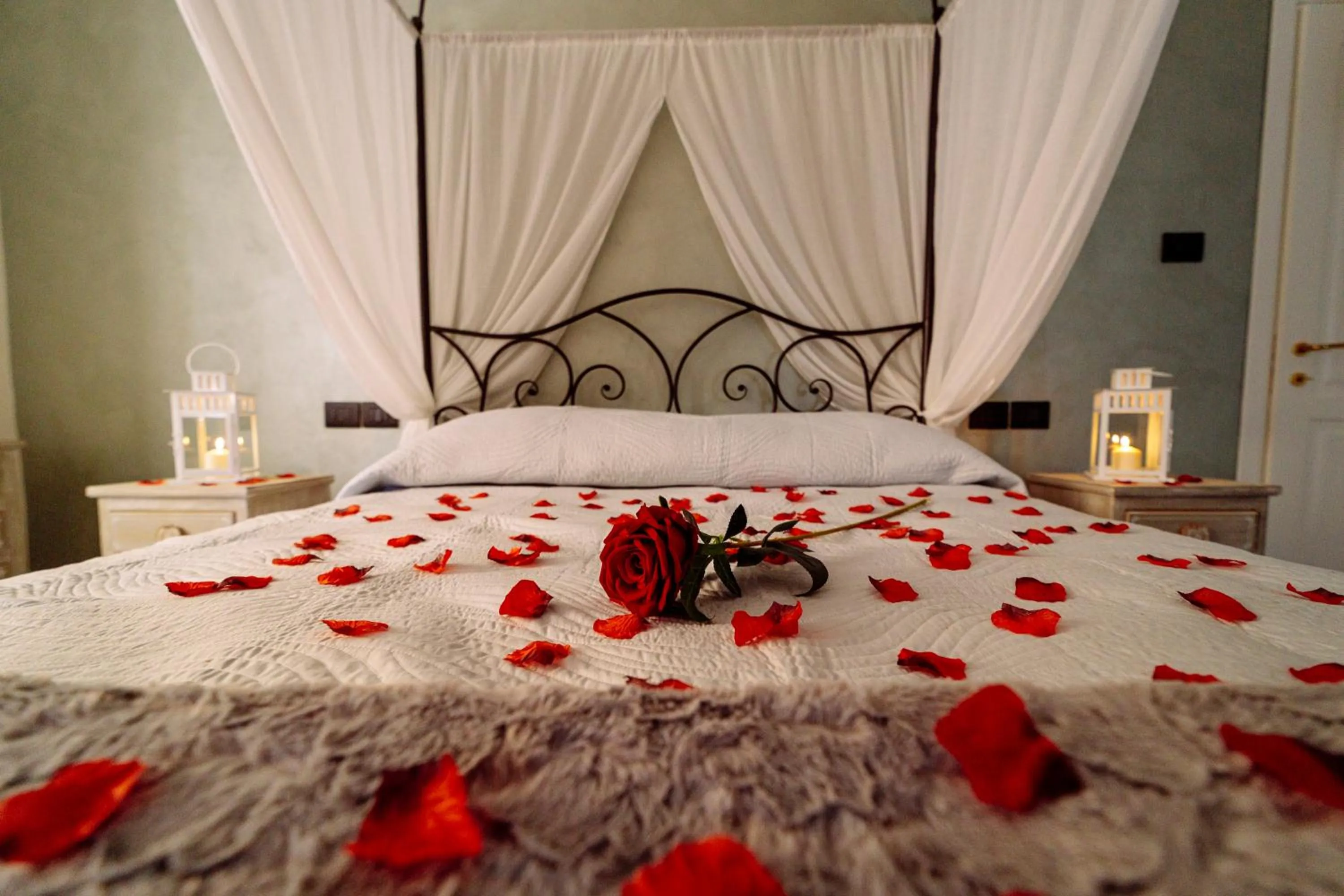 Bed in Come Nelle Favole the Classic B&B