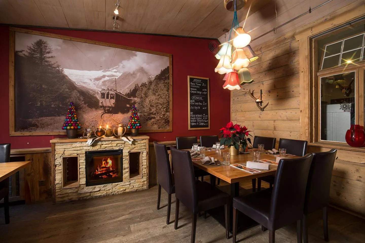 Seating area in Hotel Station