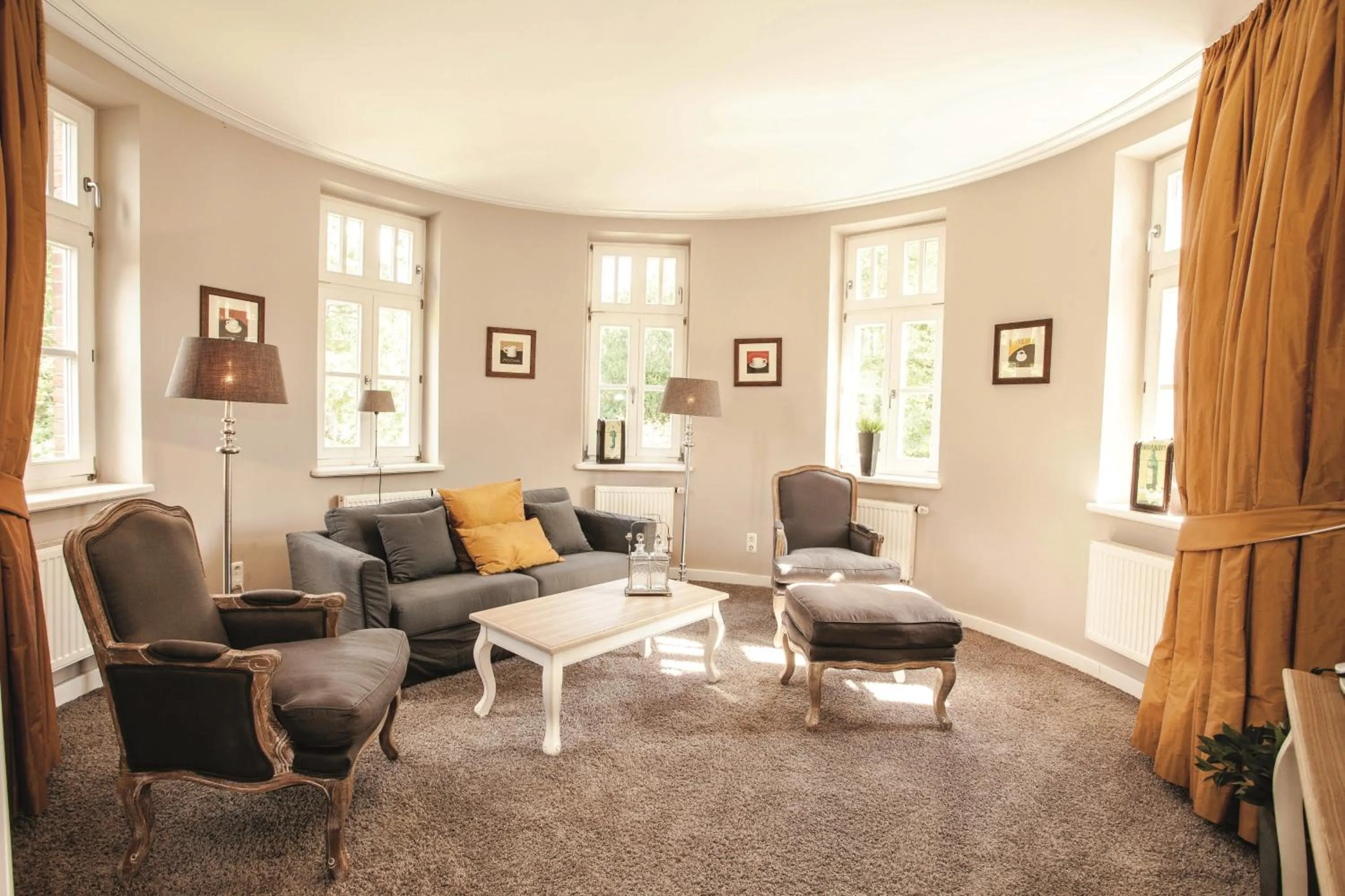 Photo of the whole room in Schloss Basthorst