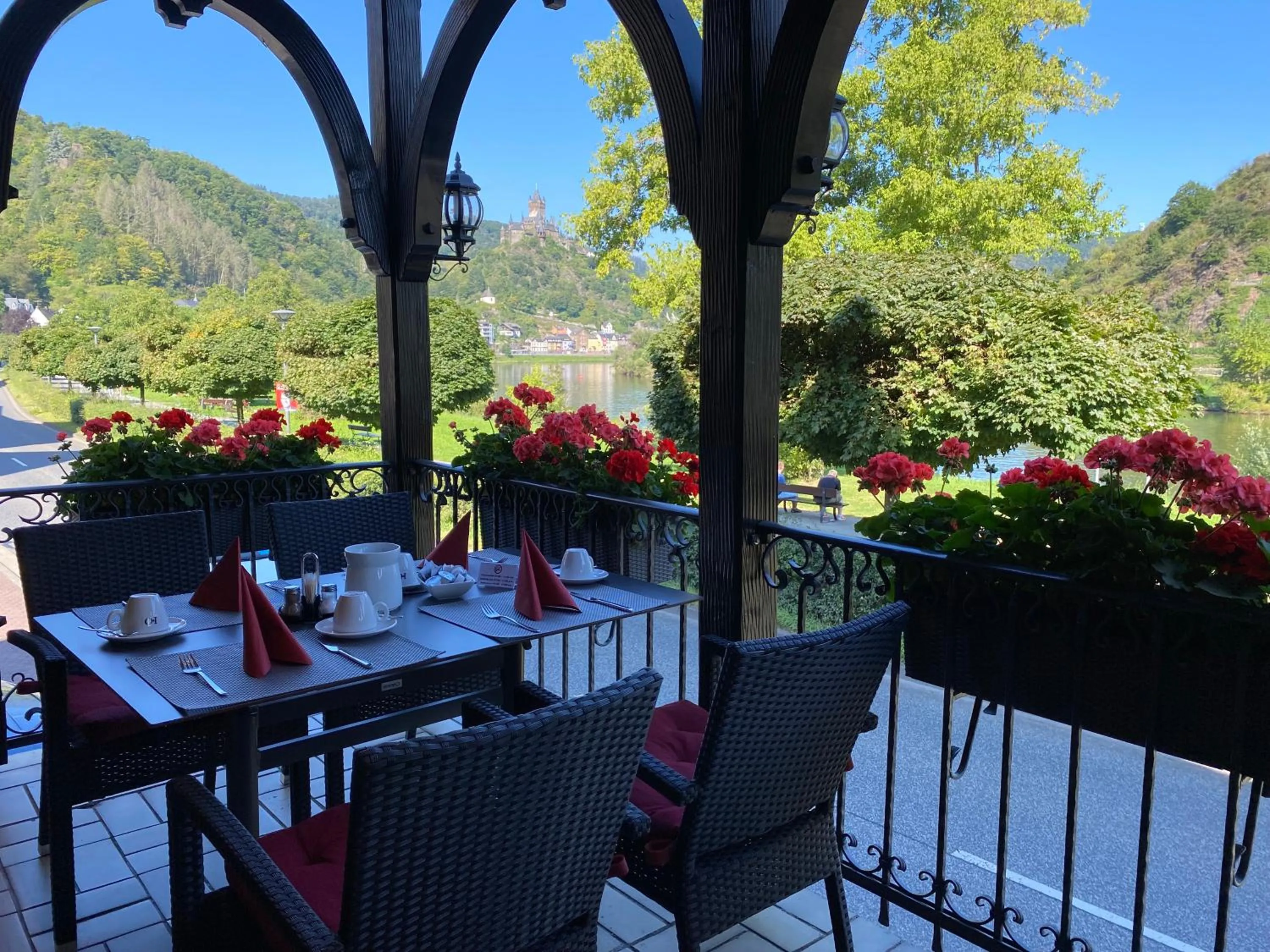 Balcony/Terrace in Hotel Altes Winzerhaus