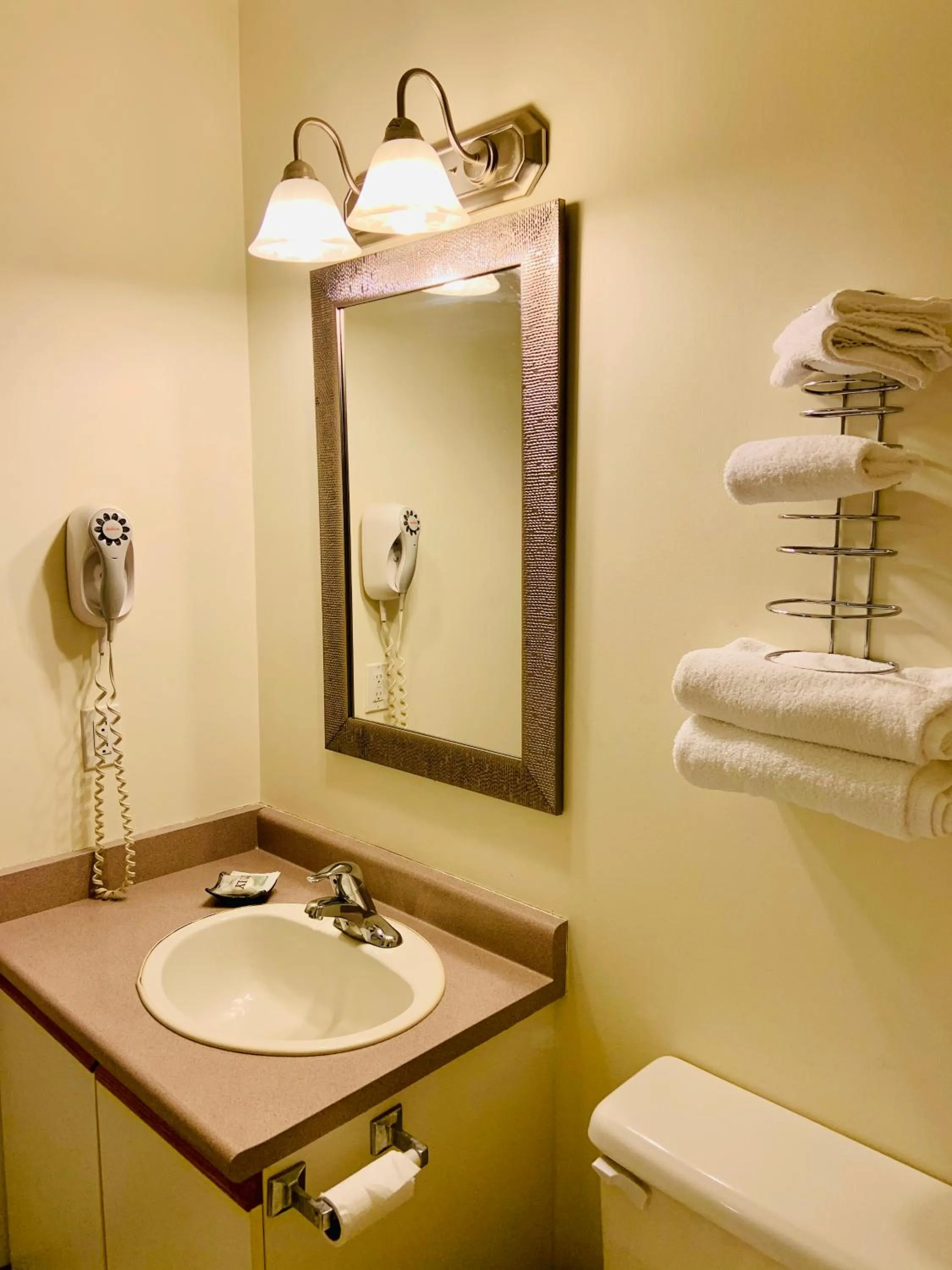 Bathroom in Green Acres Motel