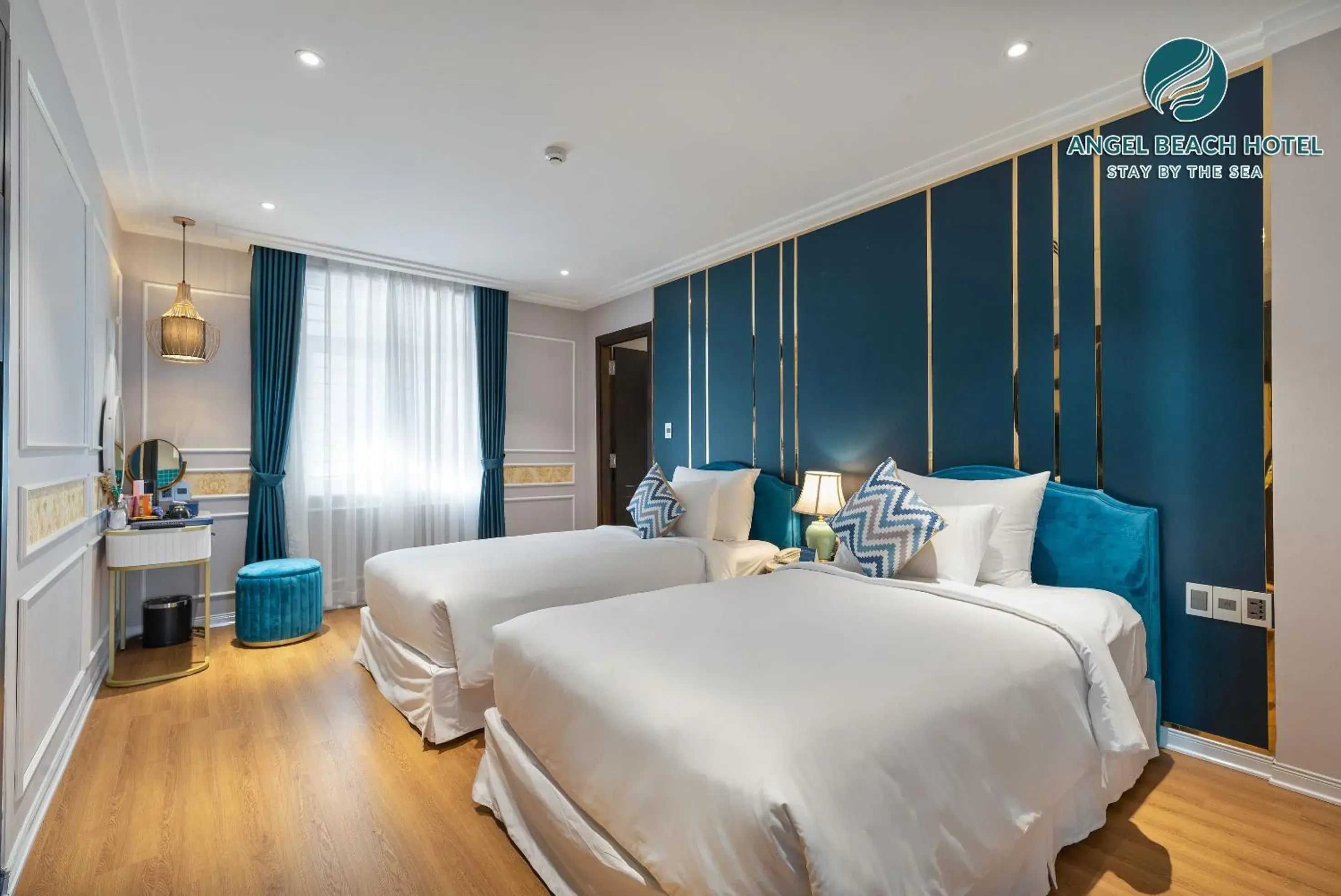 Property building, Bed in Angel Beach Hotel Danang Property building, Bed in Angel Beach Hotel Danang