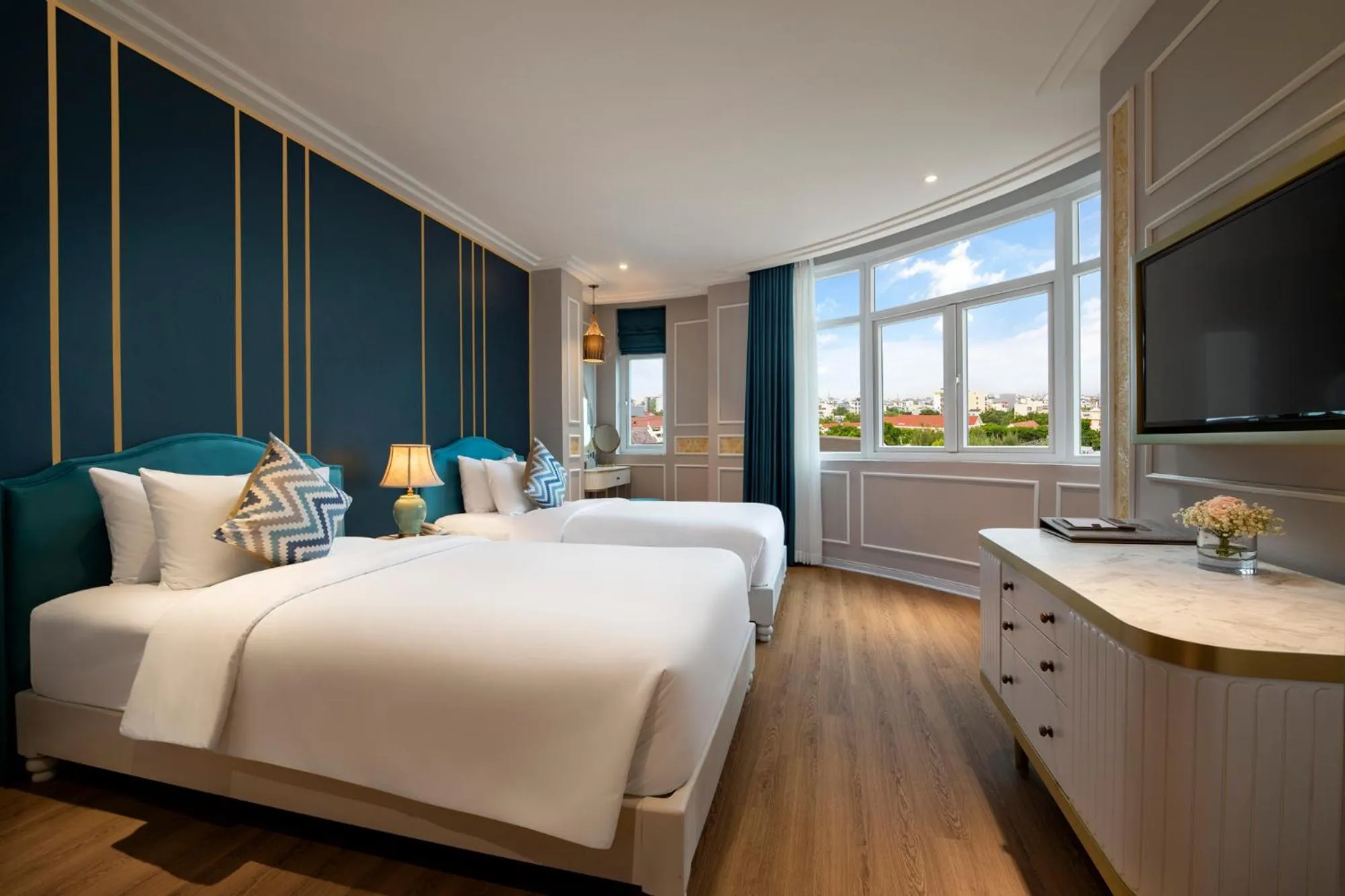 Photo of the whole room, Bed in Angel Beach Hotel Danang