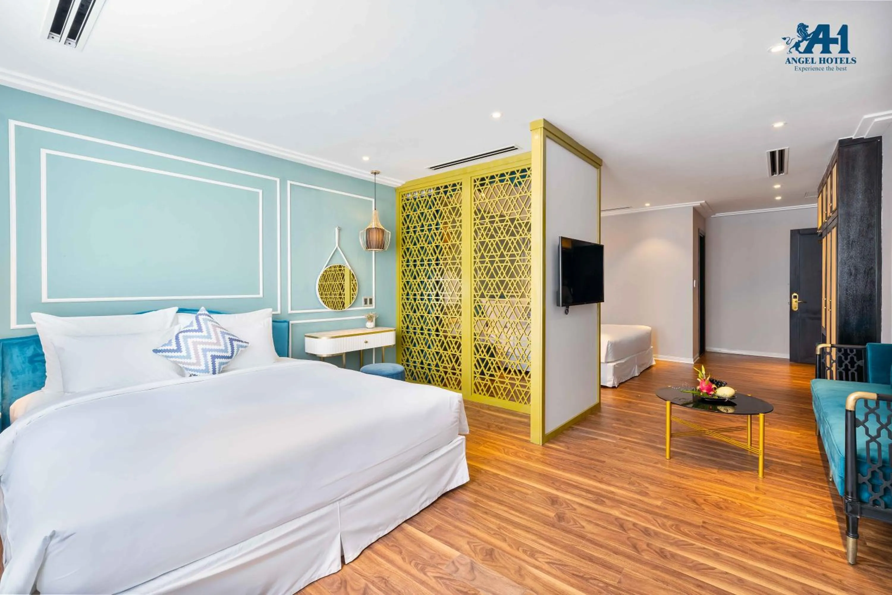 Photo of the whole room, Bed in Angel Beach Hotel Danang