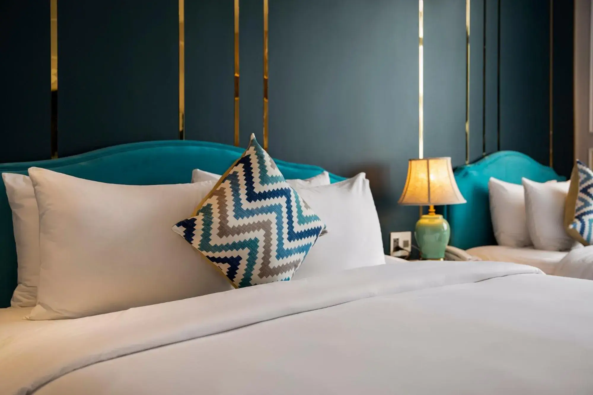 Bed in Angel Beach Hotel Danang Bed in Angel Beach Hotel Danang