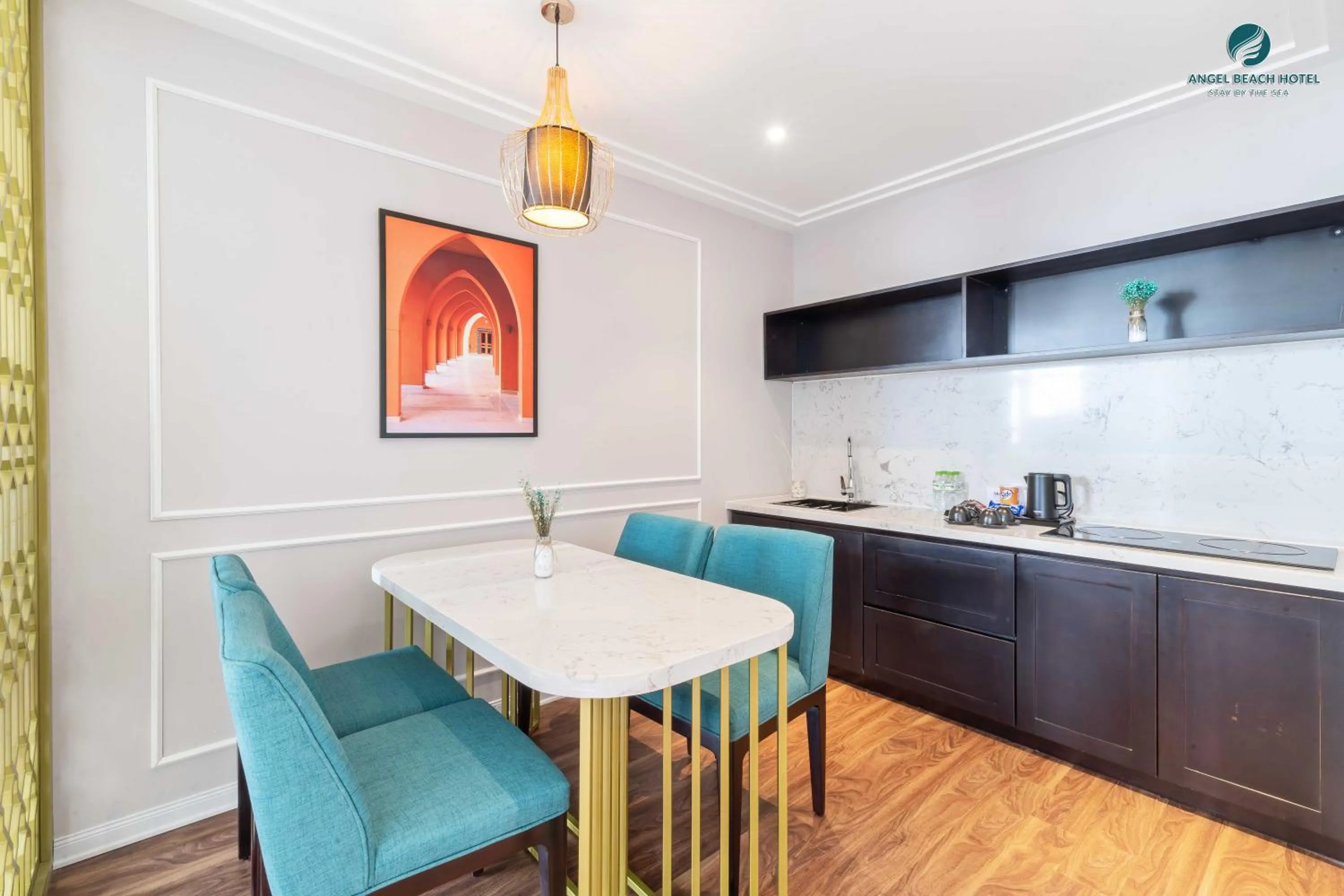 Living room in Angel Beach Hotel Danang