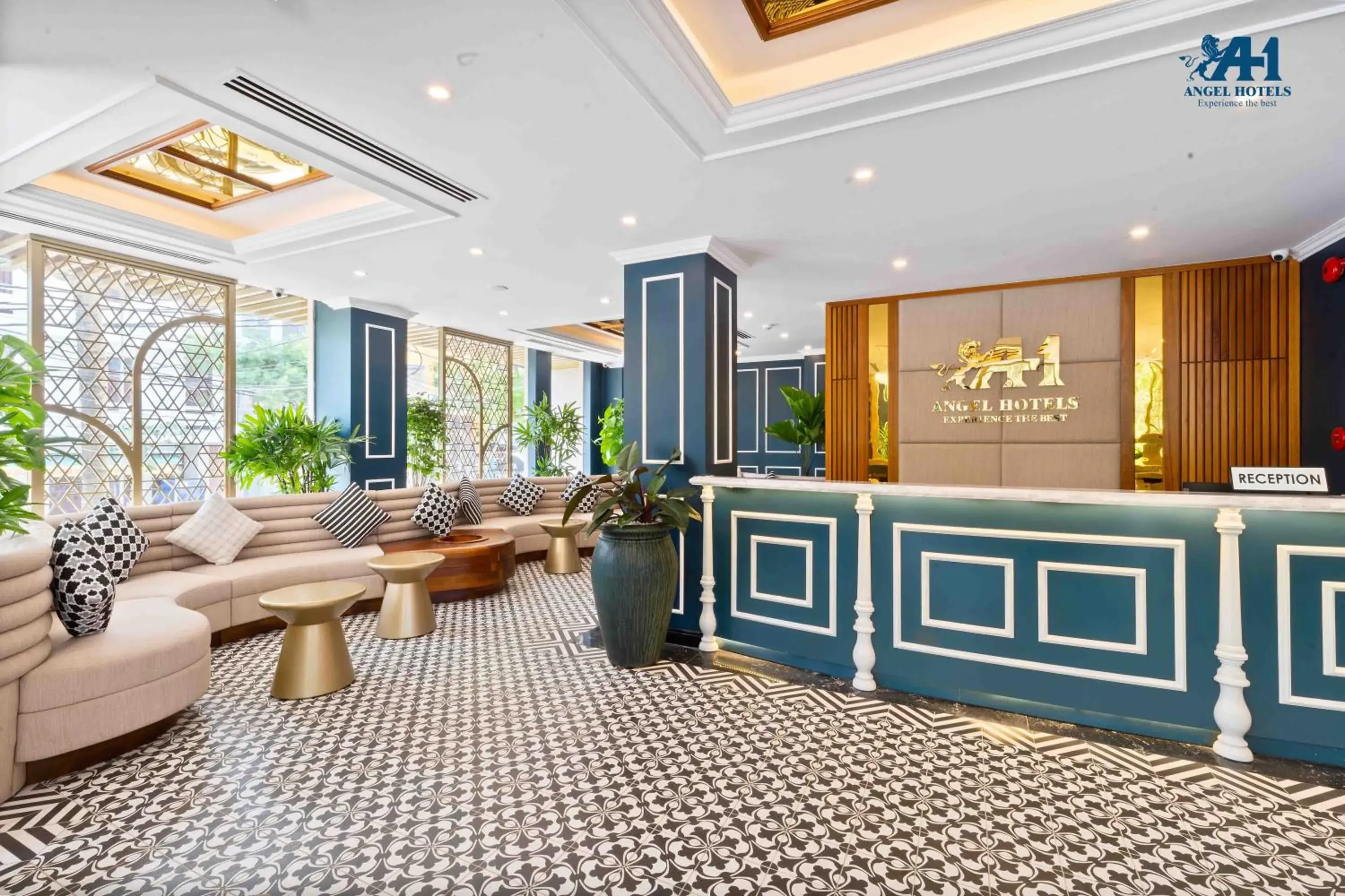 Property building in Angel Hotels Beach Danang Property building in Angel Hotels Beach Danang