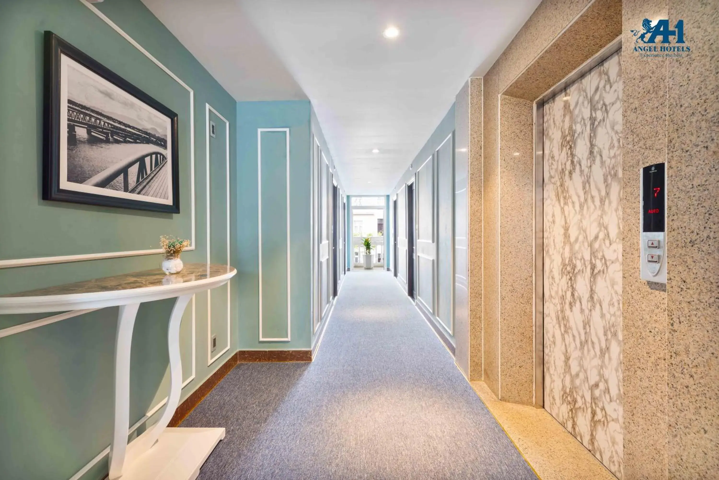 Property building in Angel Hotels Beach Danang Property building in Angel Hotels Beach Danang