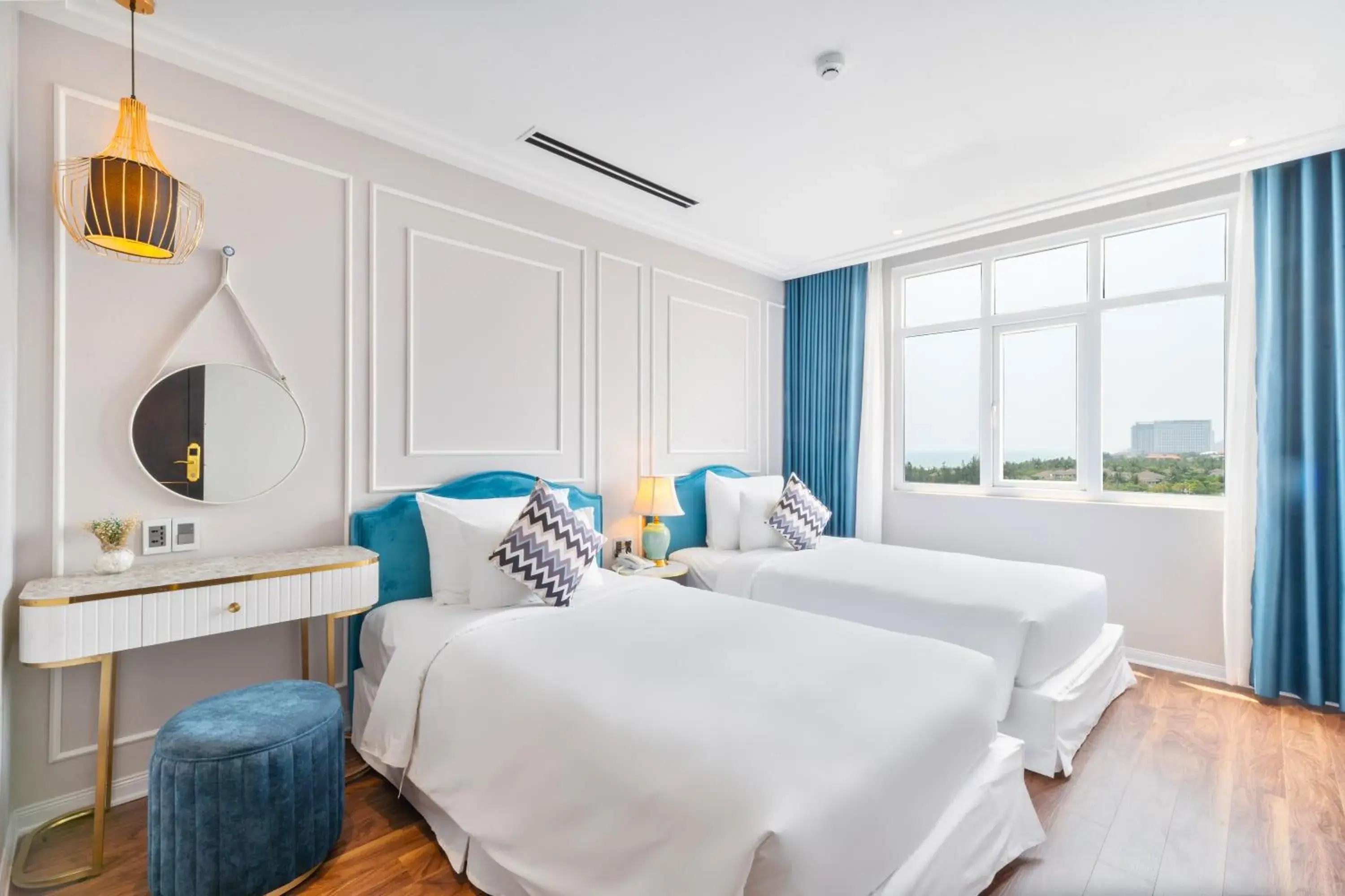 Sea view, Bed in Angel Hotels Beach Danang Sea view, Bed in Angel Hotels Beach Danang