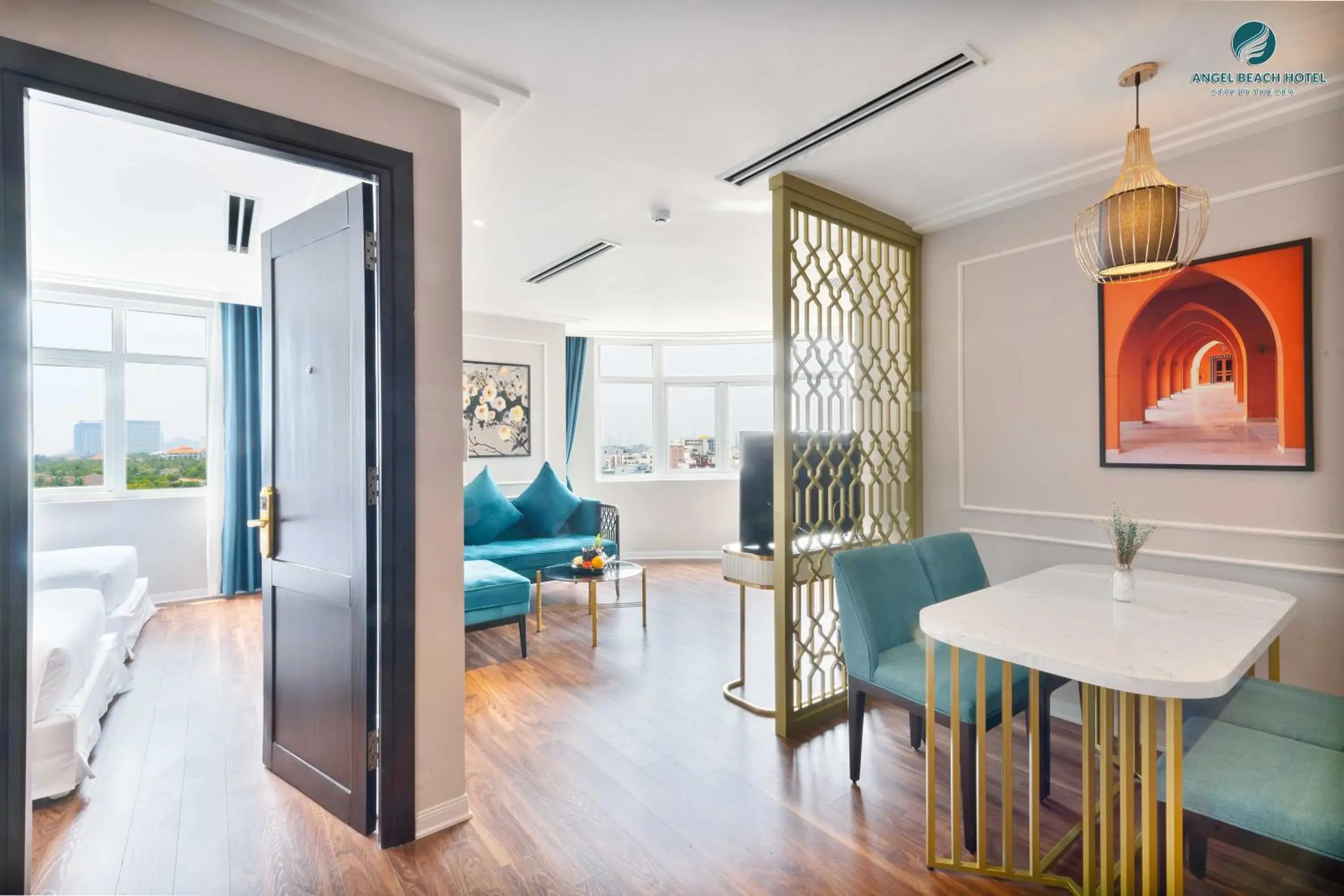 Living room in Angel Beach Hotel Danang Living room in Angel Beach Hotel Danang