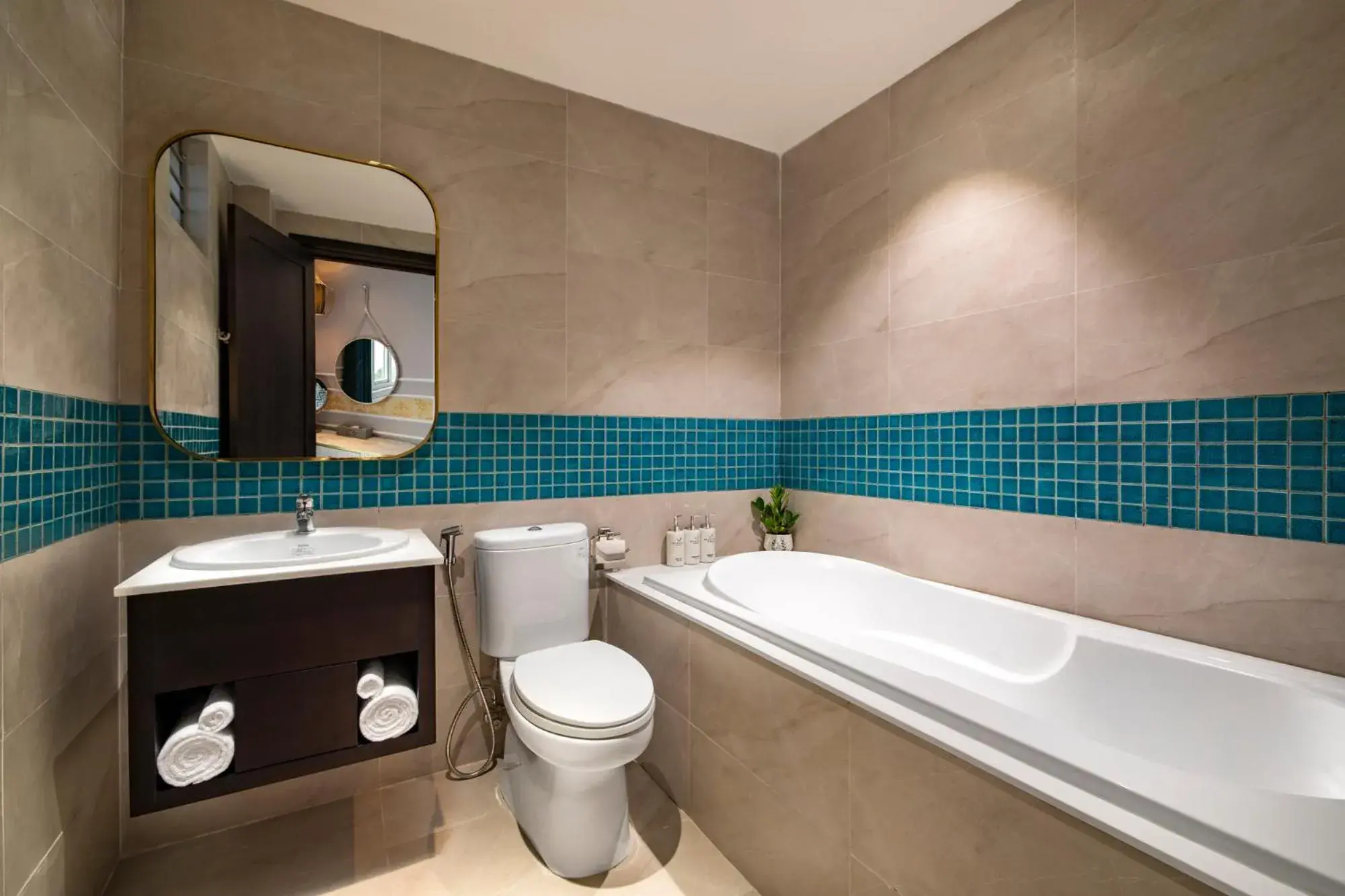 Bathroom in Angel Beach Hotel Danang Bathroom in Angel Beach Hotel Danang