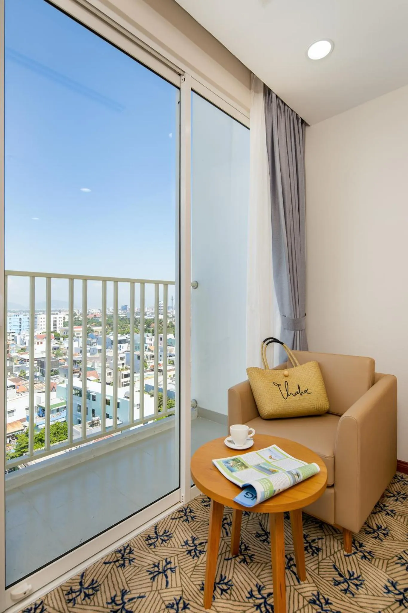 Seating area in Record Hotel