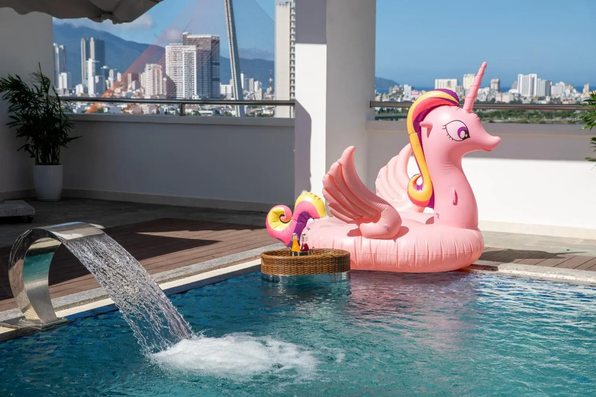 Swimming pool in Lamanga Hotel & Suites Swimming pool in Lamanga Hotel & Suites