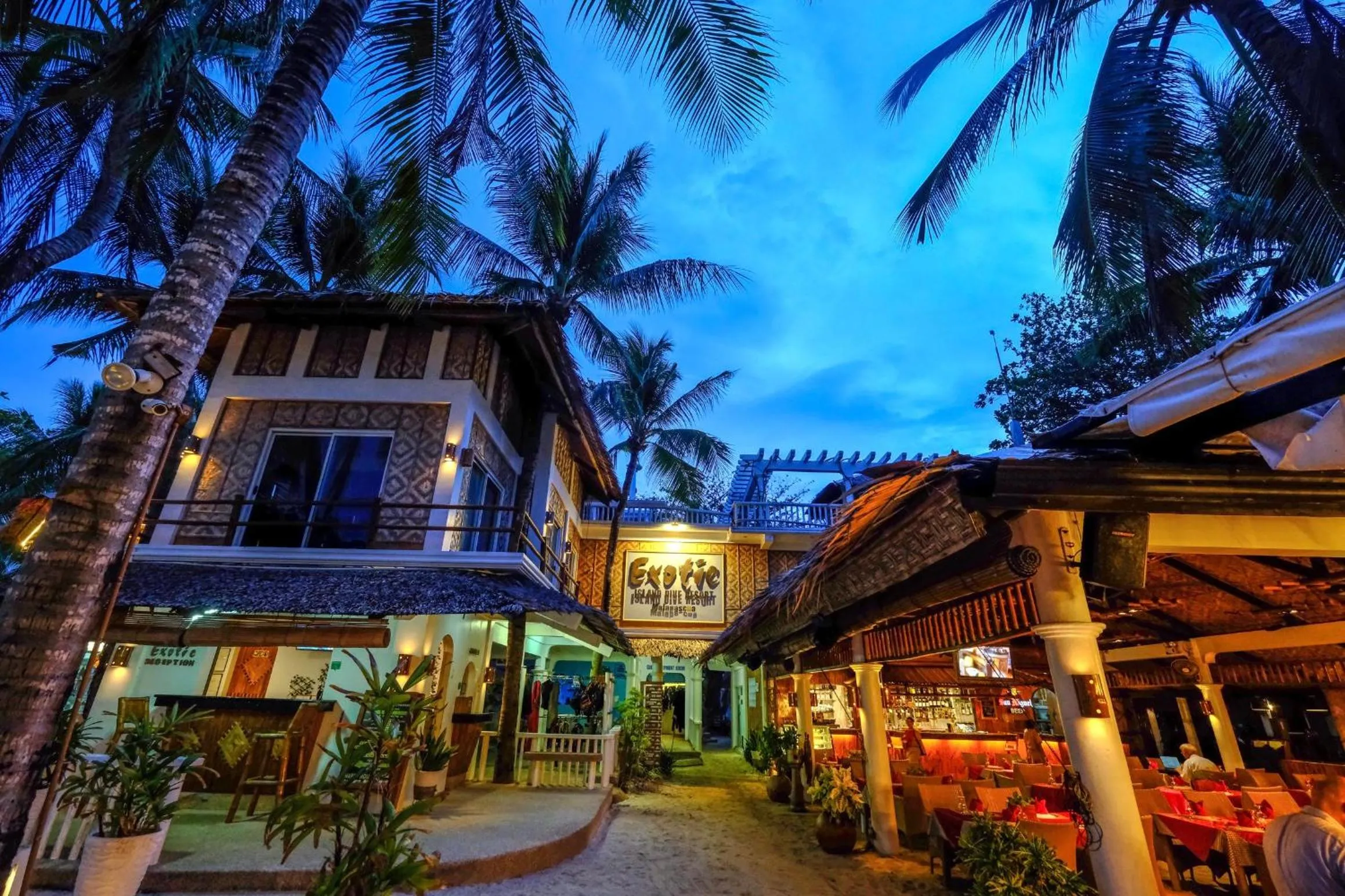 Property building in Malapascua Exotic Island Dive Resort