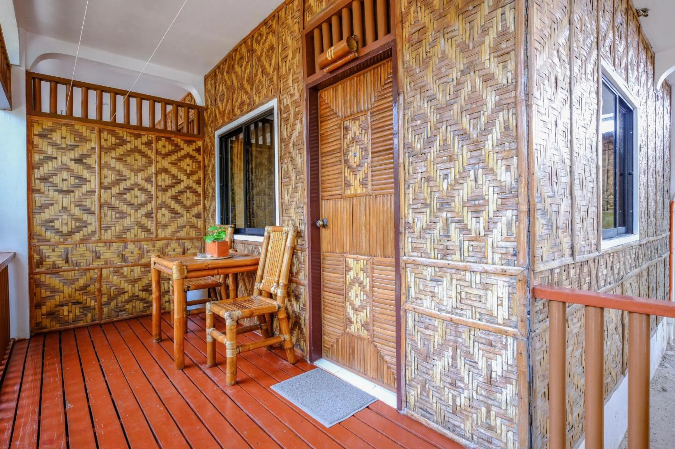 Balcony/Terrace in Malapascua Exotic Island Dive Resort