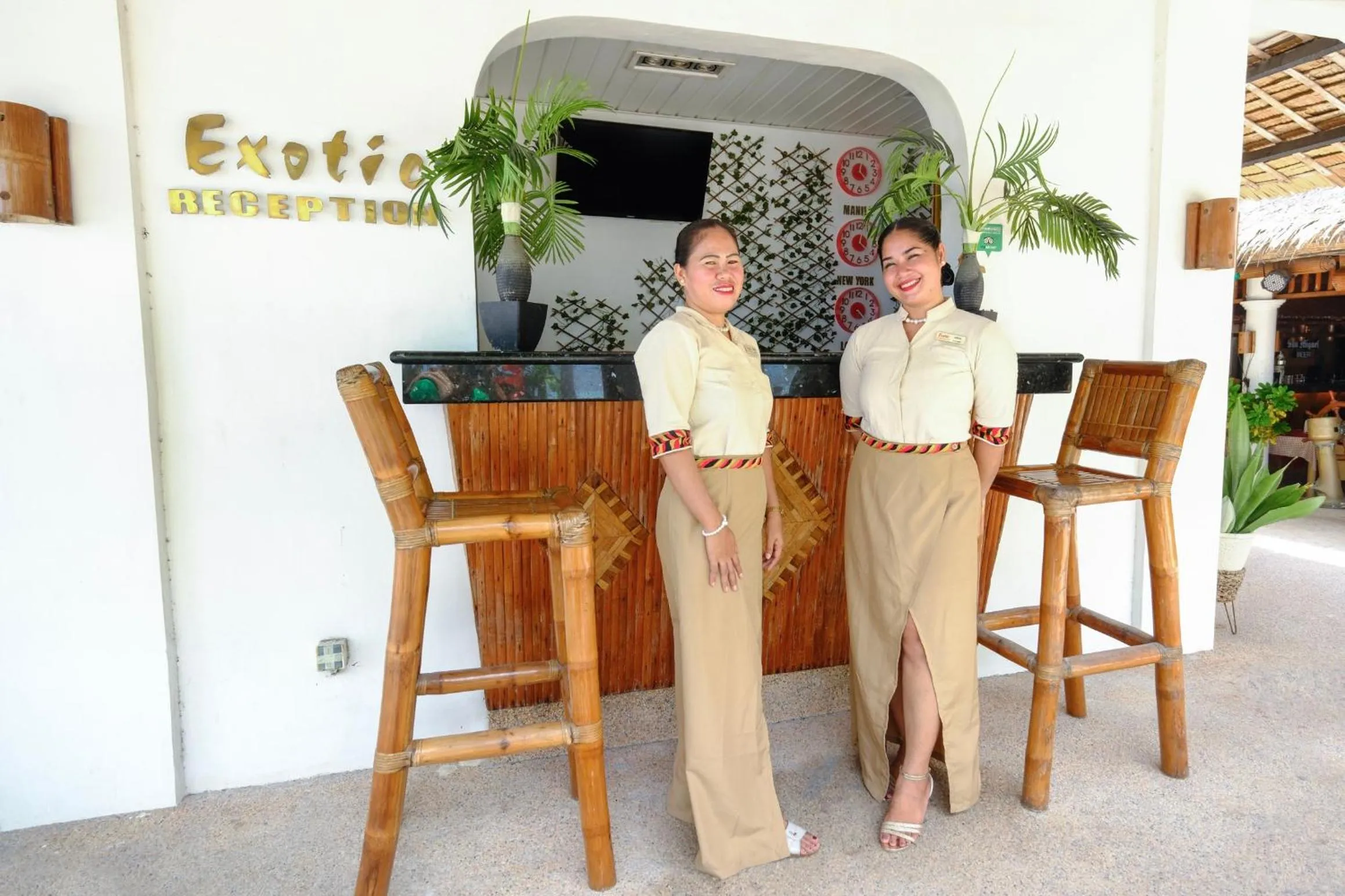 Staff in Malapascua Exotic Island Dive Resort