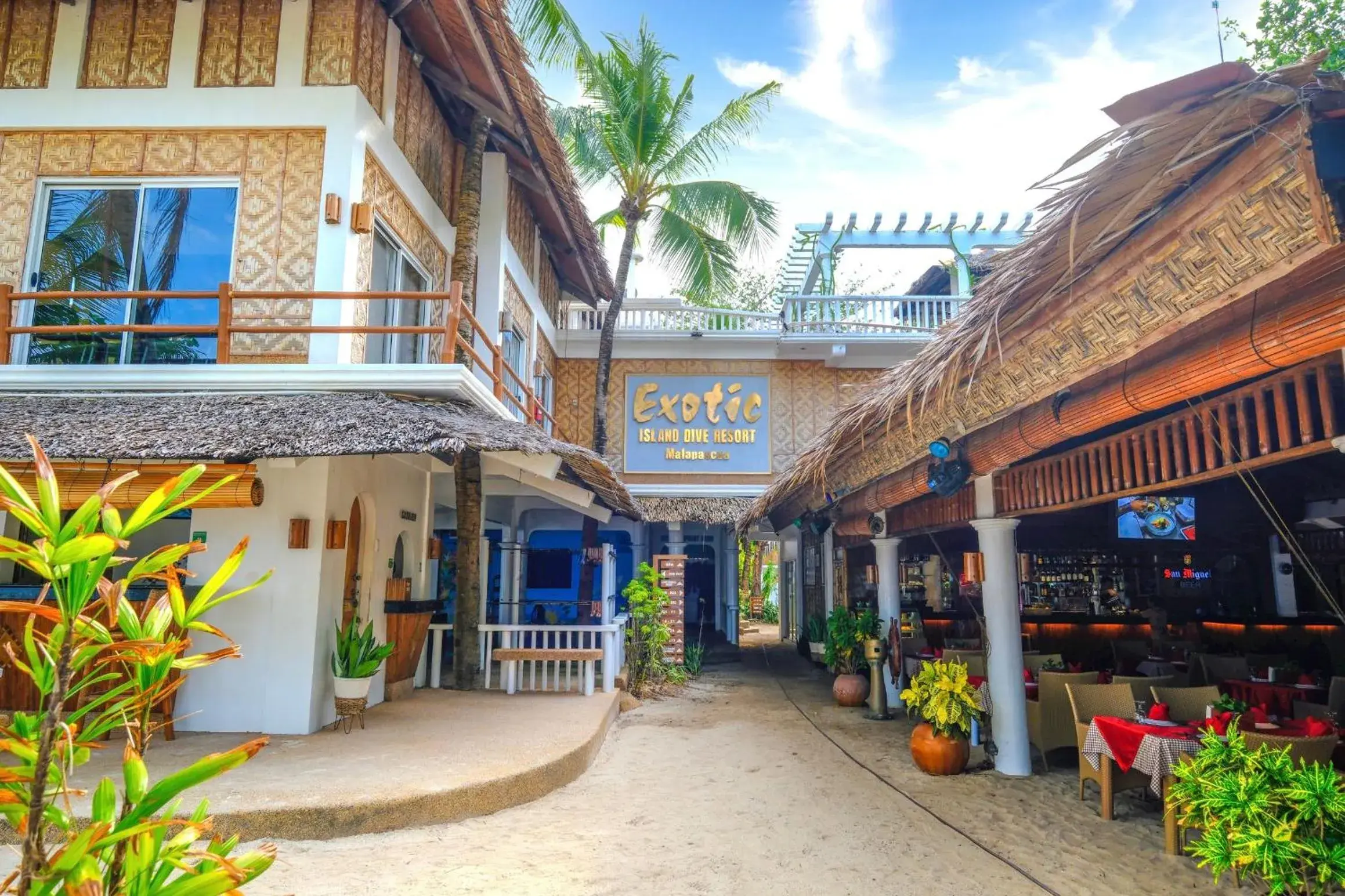 Property building in Malapascua Exotic Island Dive Resort Property building in Malapascua Exotic Island Dive Resort