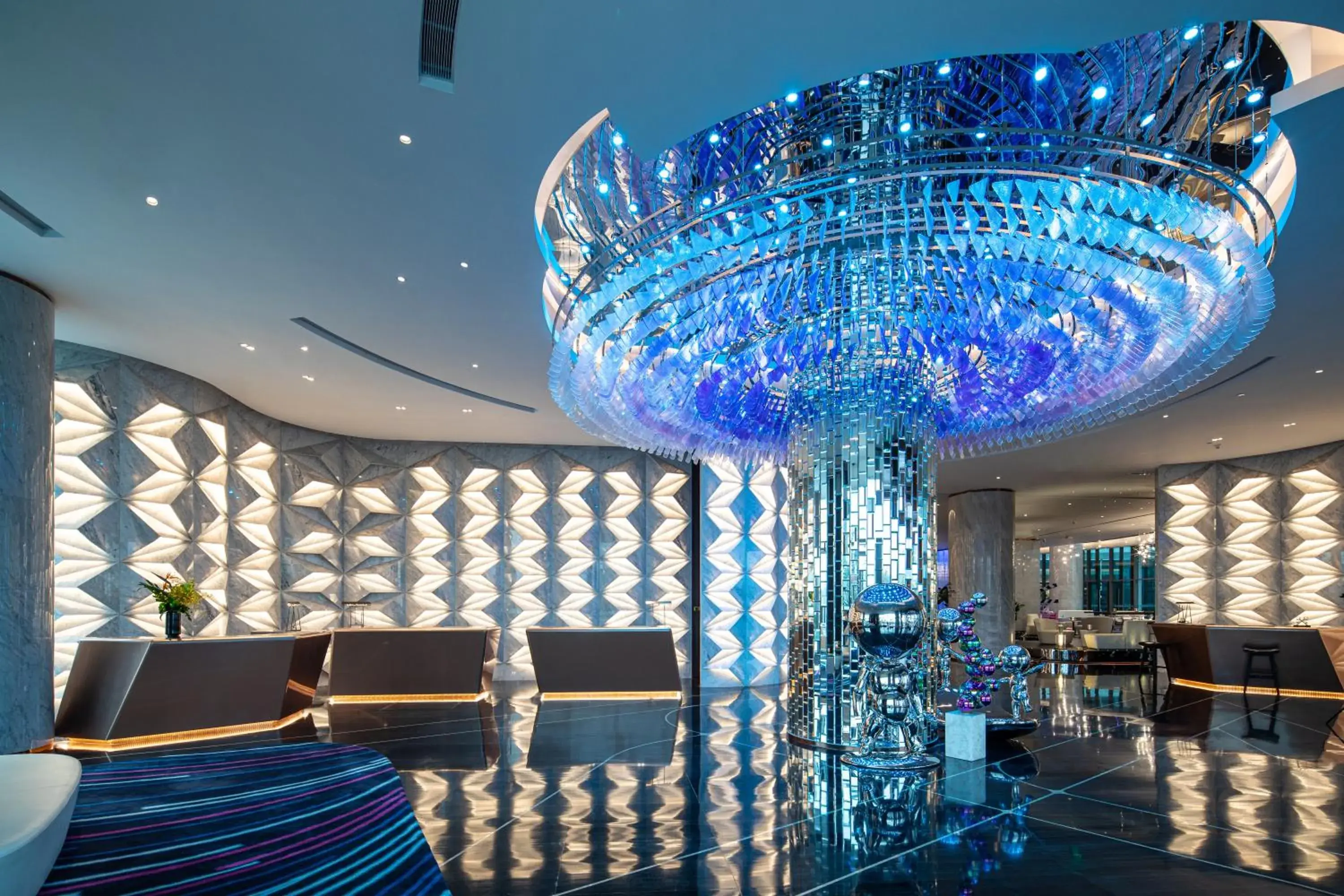 Lobby or reception in Wyndham Garden Nanjing Airport Lobby or reception in Wyndham Garden Nanjing Airport