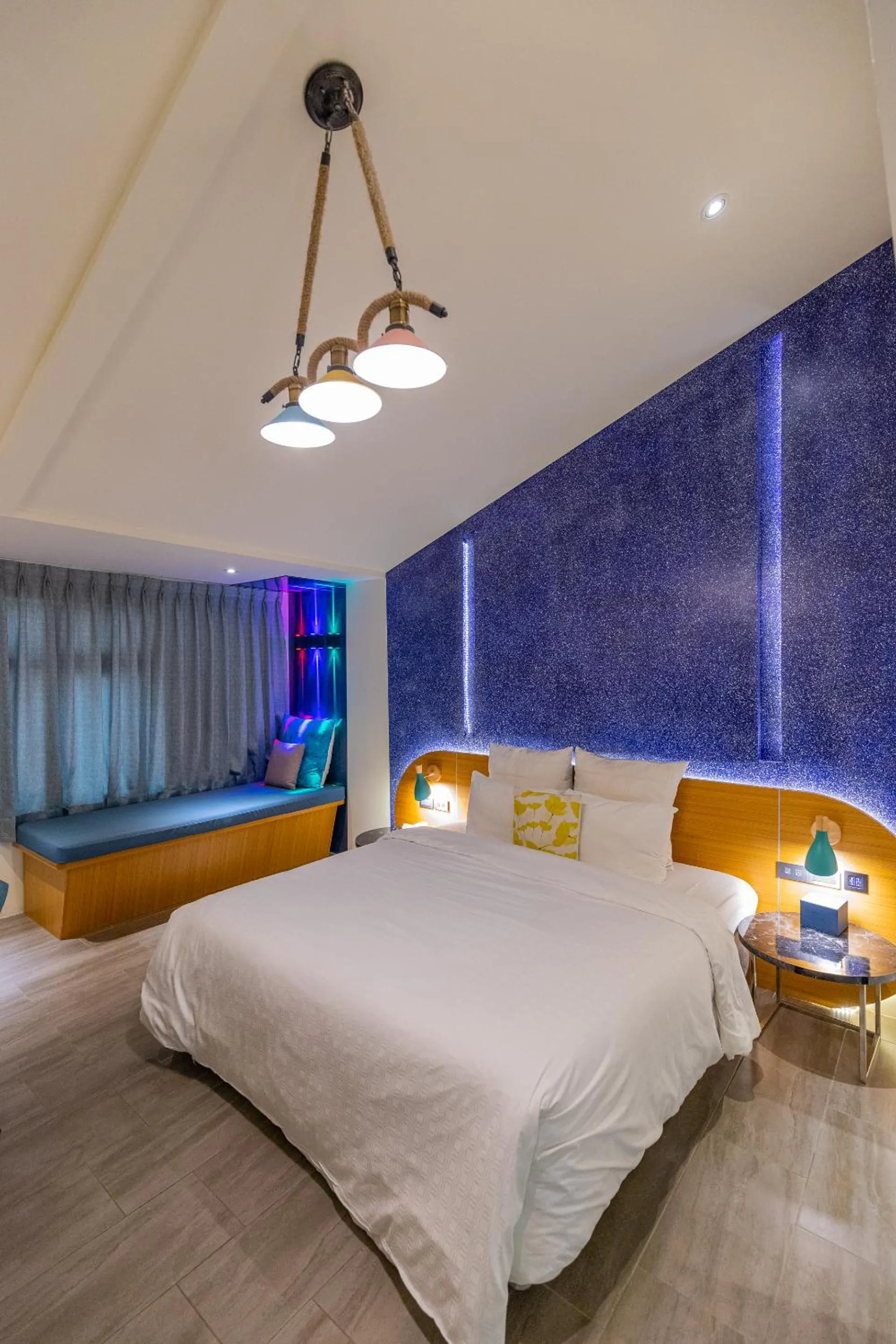 Bed in 里萊行旅 - Lilai Motel