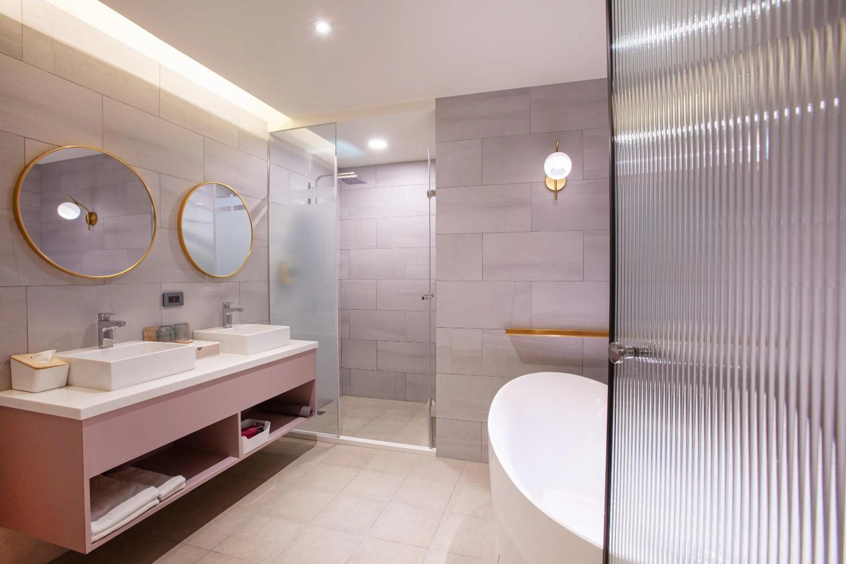 Bathroom in 里萊行旅 - Lilai Motel