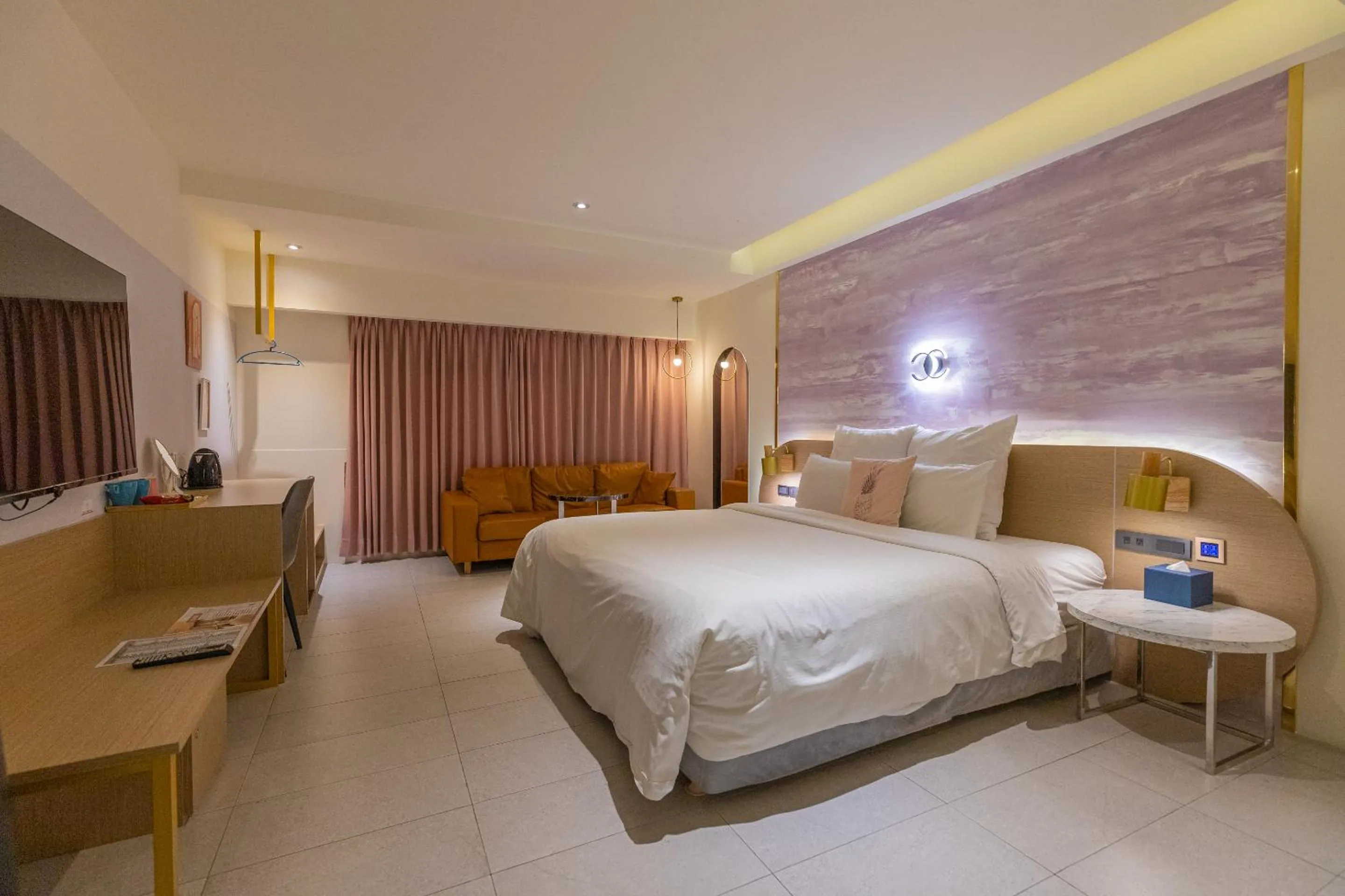 Bed in 里萊行旅 - Lilai Motel