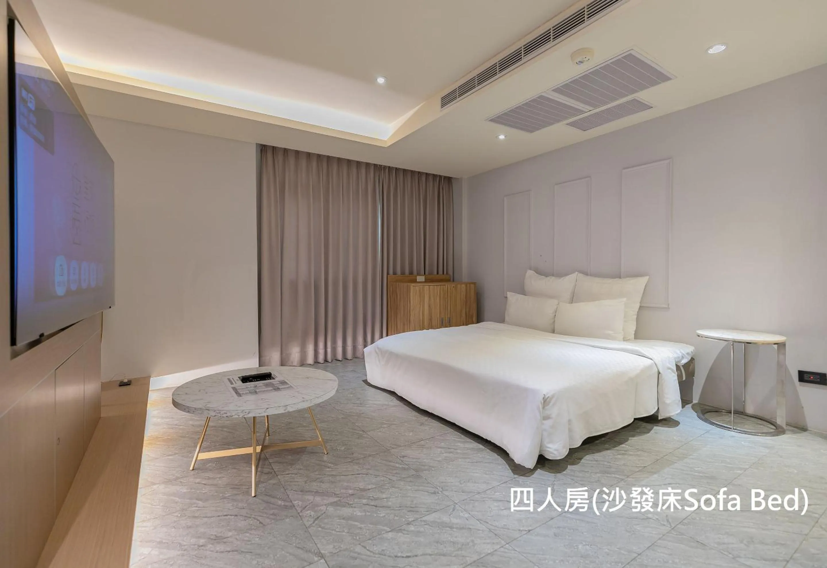 Bed in 里萊行旅 - Lilai Motel