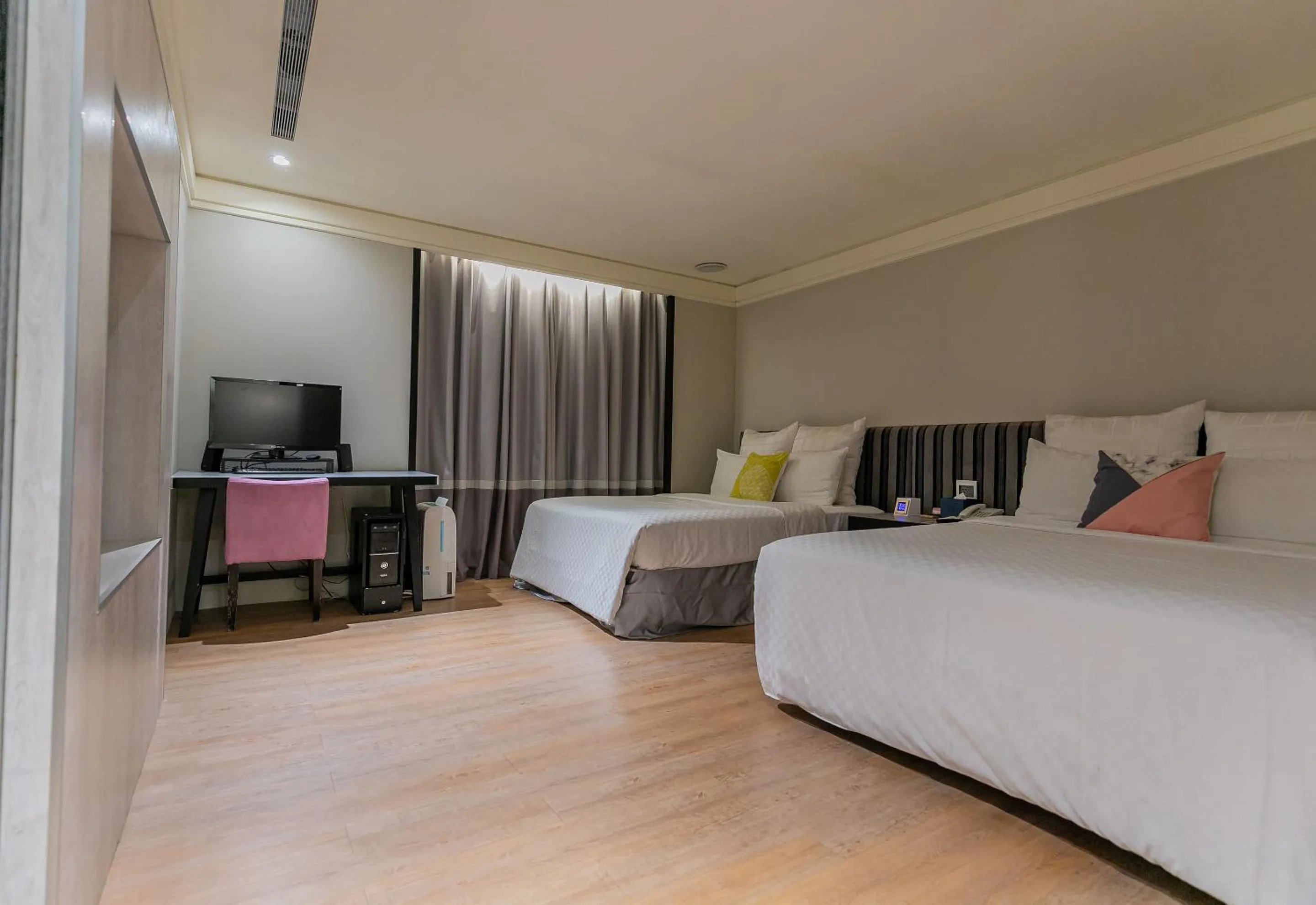 Bed in 里萊行旅 - Lilai Motel