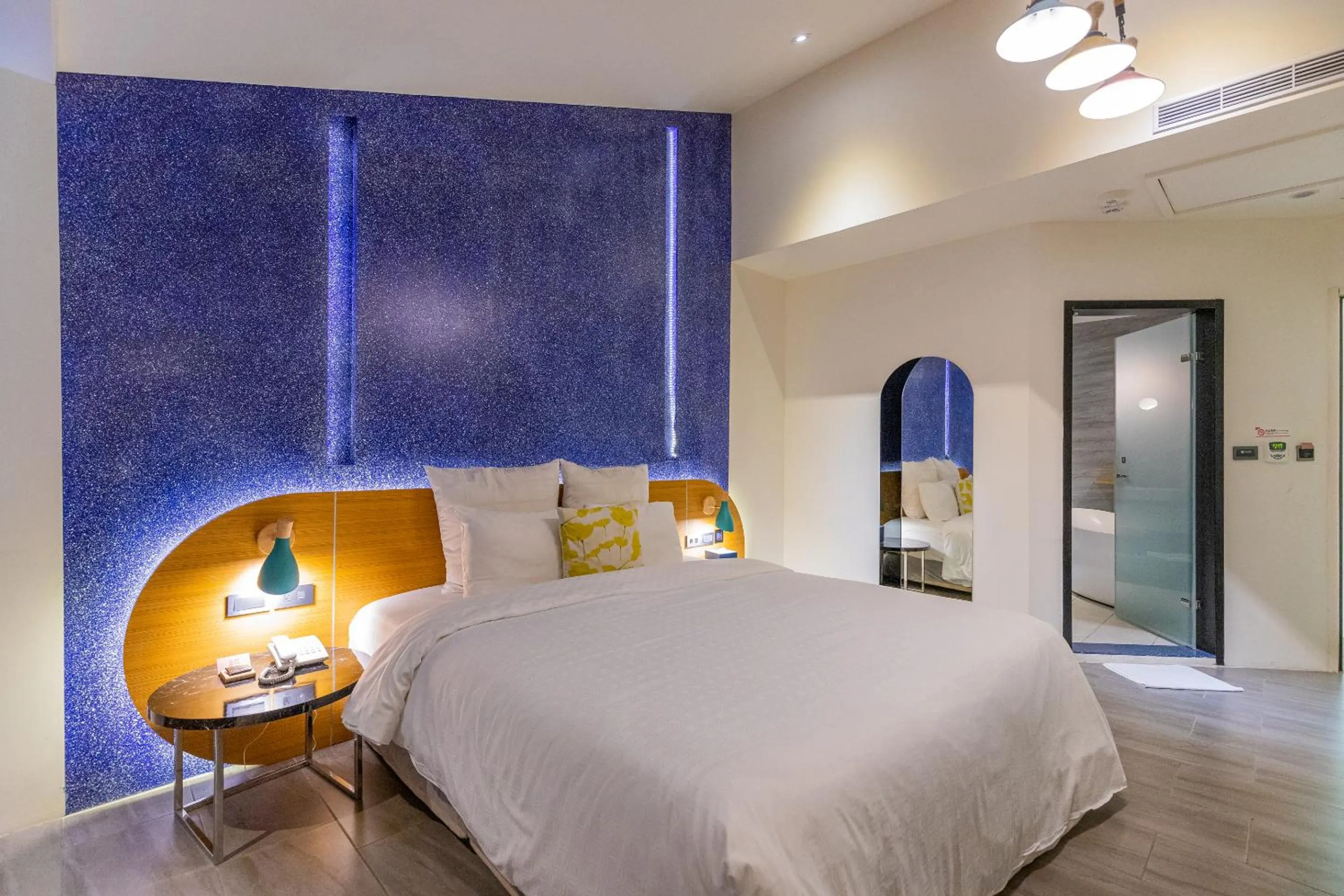 Bed in 里萊行旅 - Lilai Motel