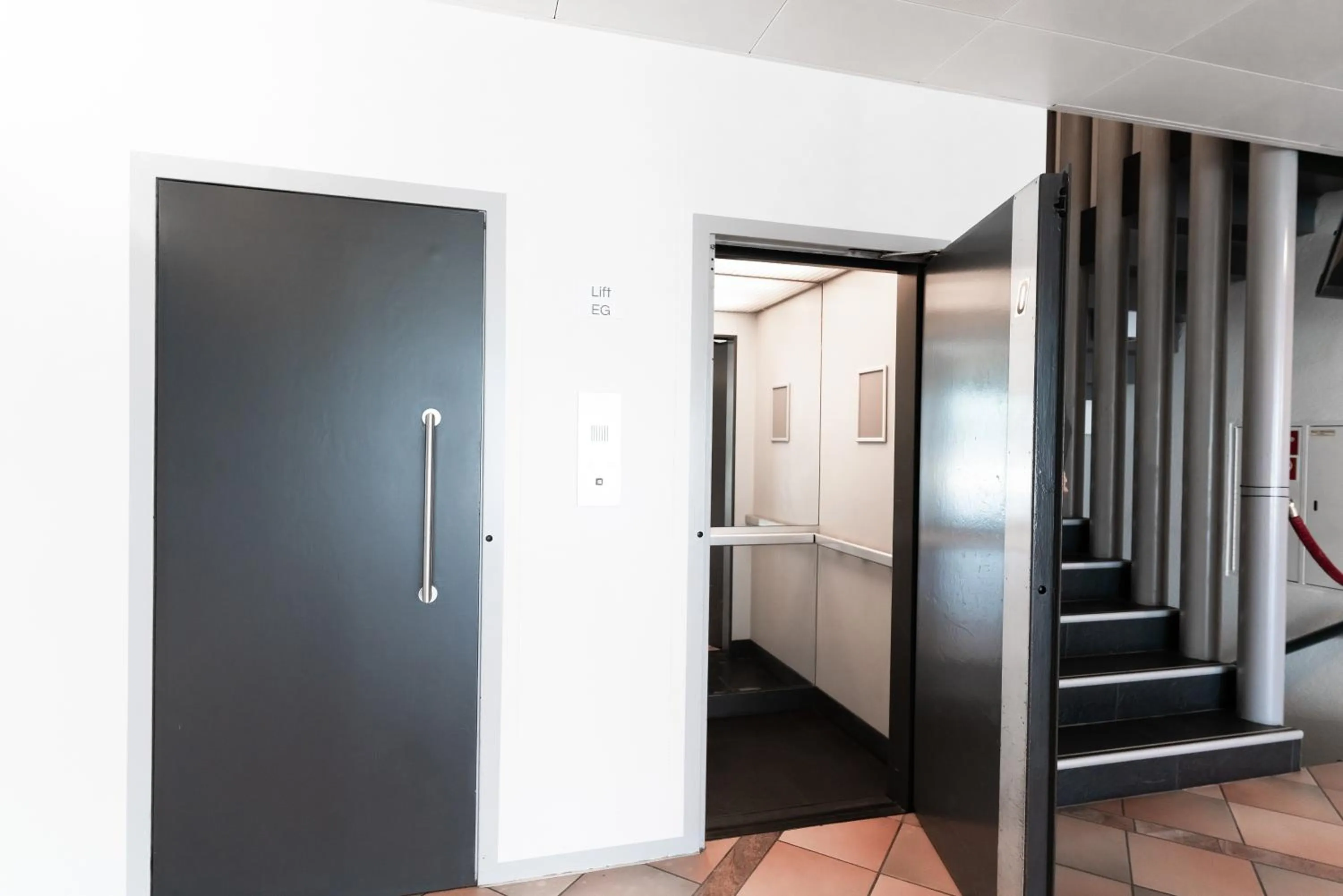 Lobby or reception in Aarauerhof - Self Check-in