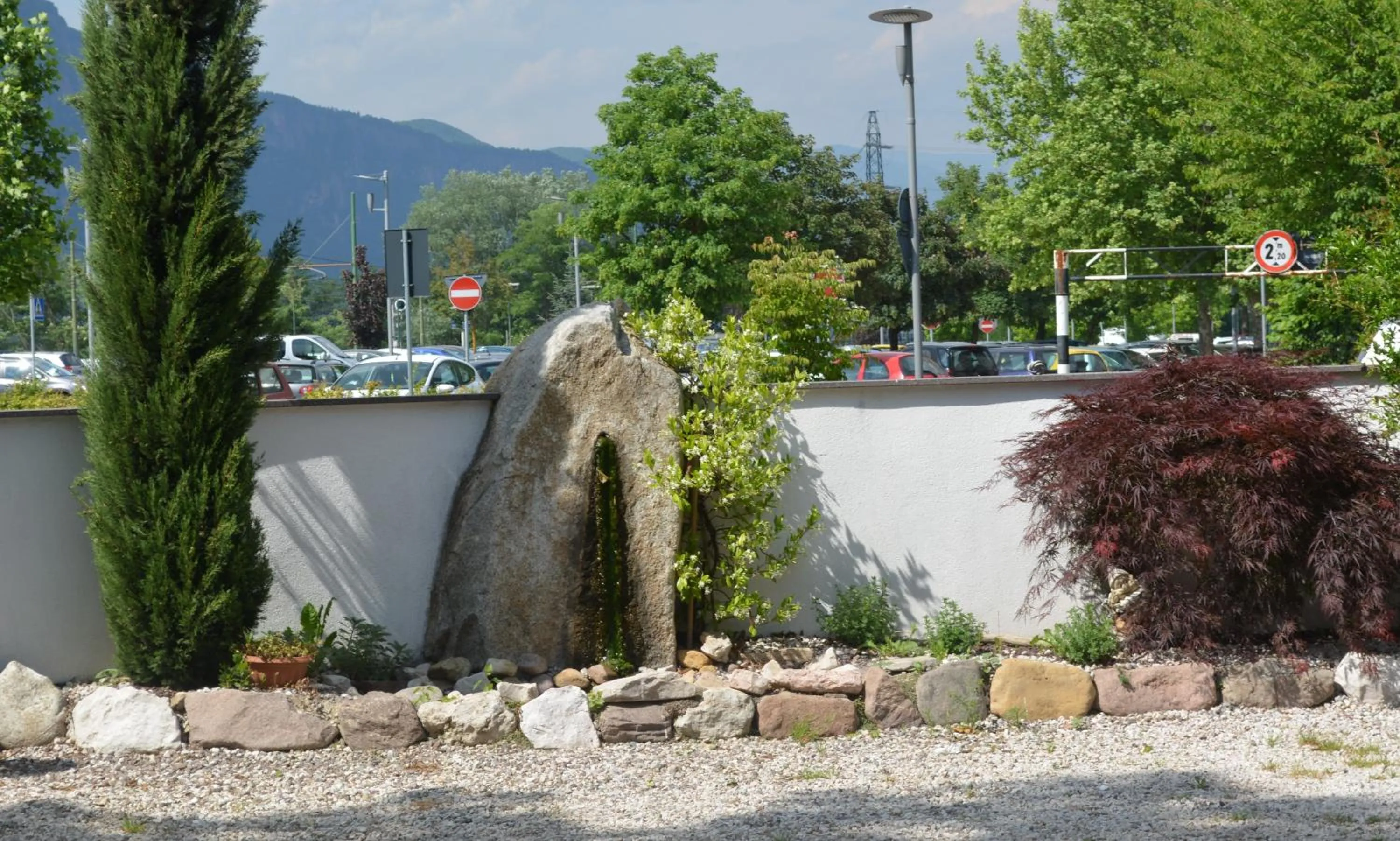 Decorative detail in Hotel Garni Christin