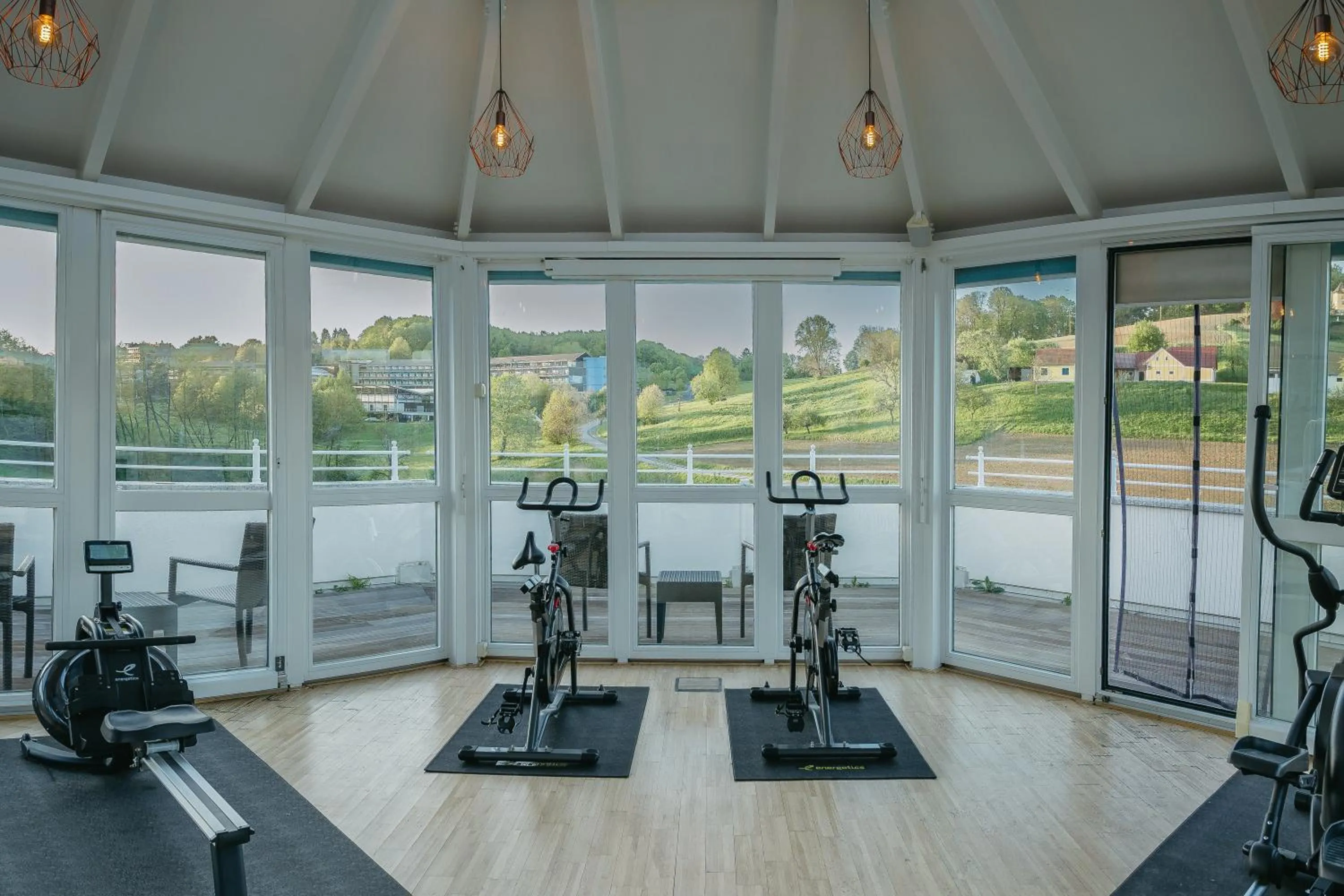 Fitness centre/facilities in Hotel Albizia
