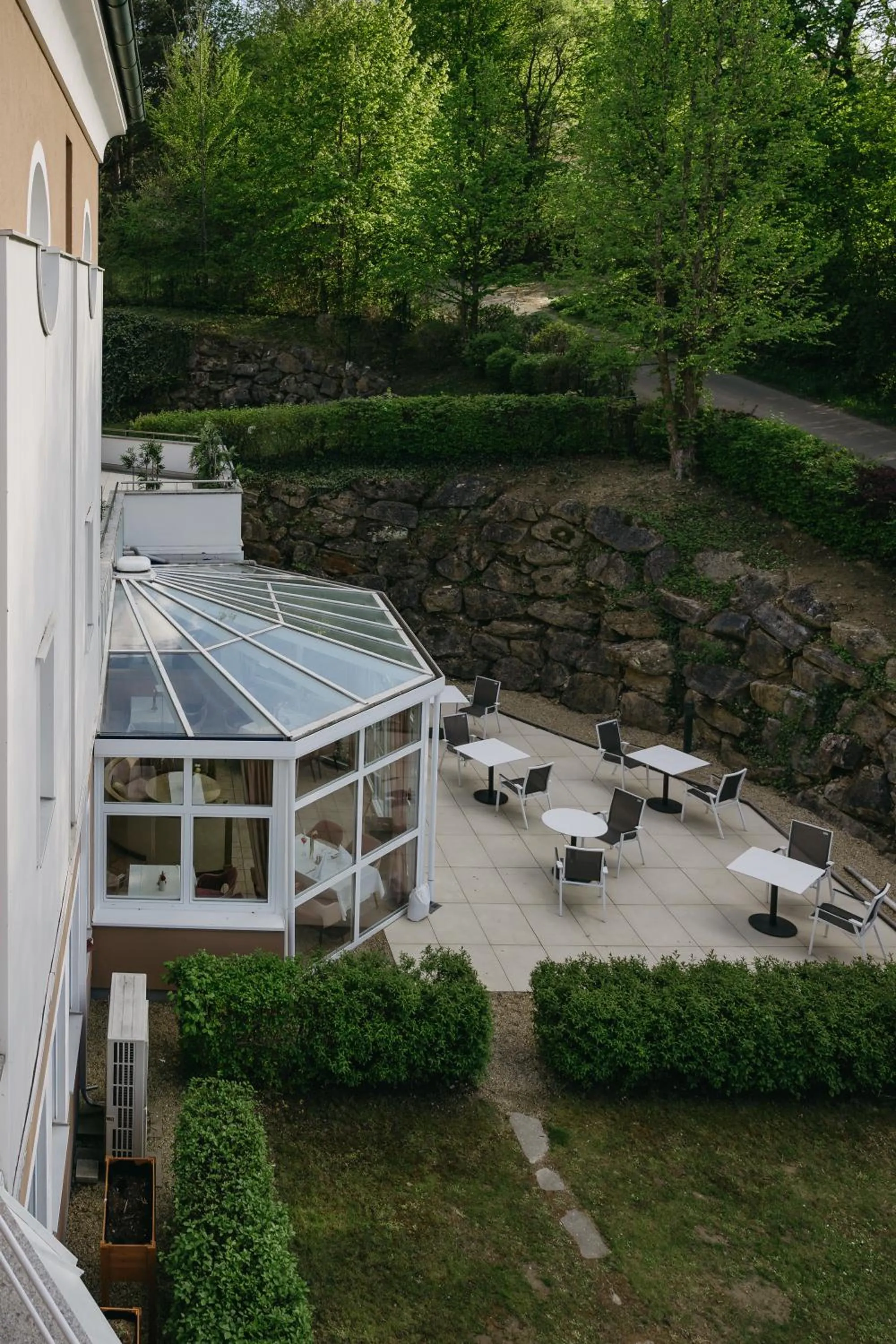 Patio in Hotel Albizia