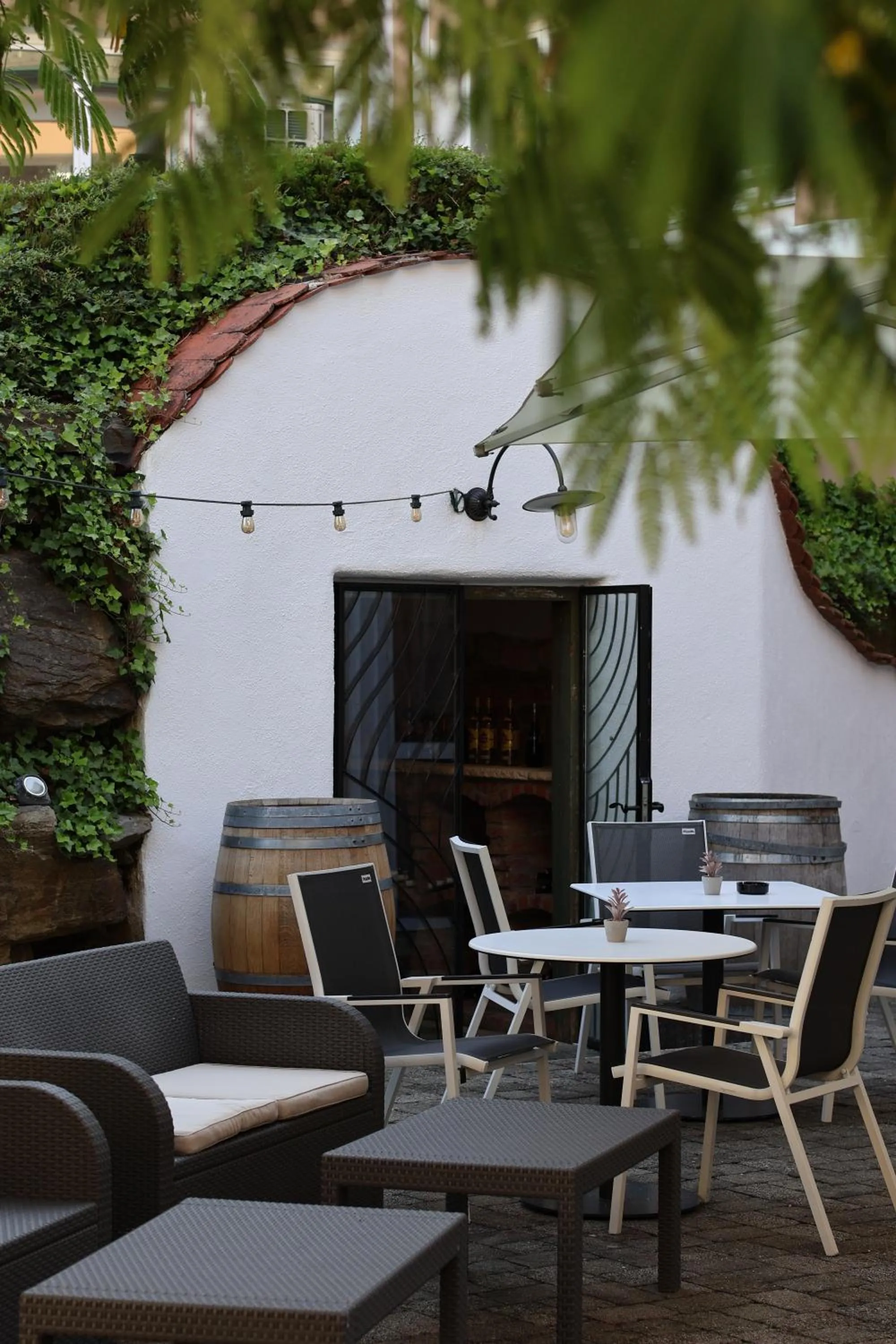 Patio in Hotel Albizia